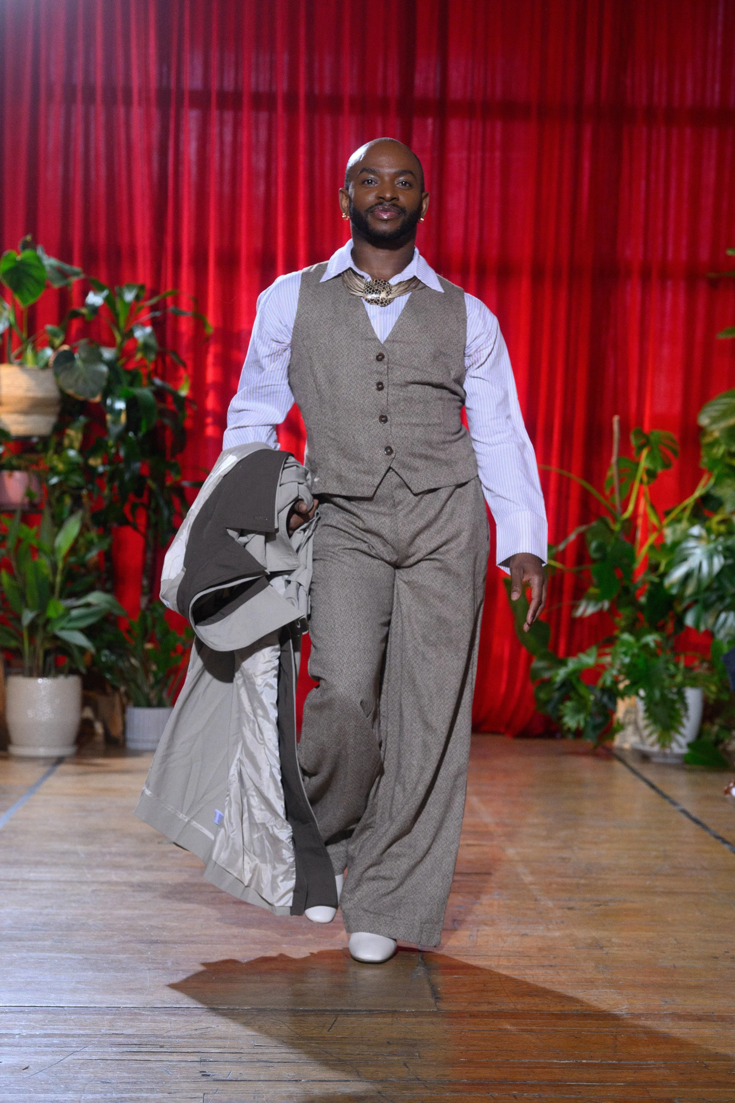 Sauvage Zsa Spring Collection feat. model Tyquann Bush PC: Scott Martinez