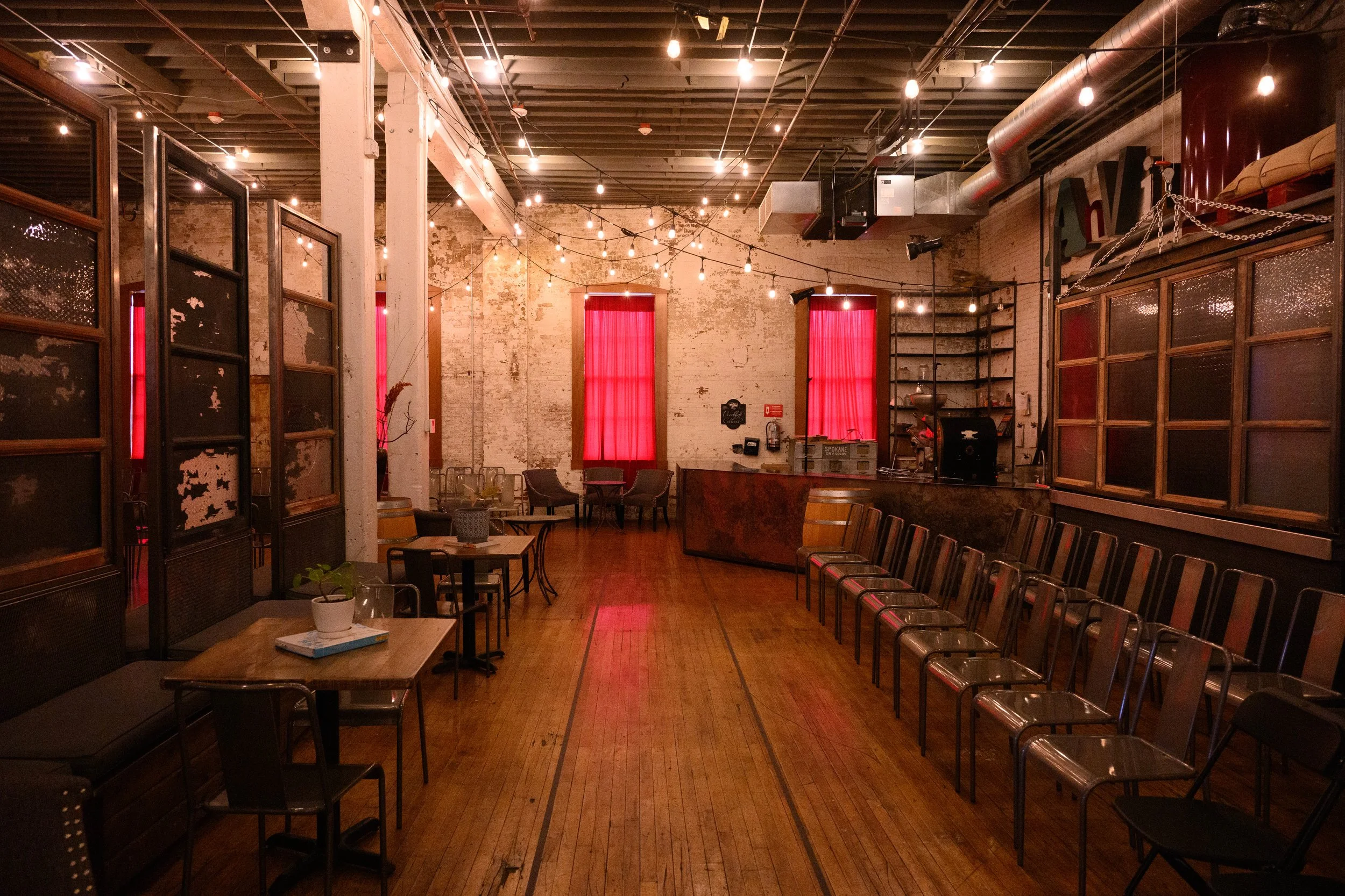 The Runway before the show at Overbluff Cellars. PC: Scott Martinez