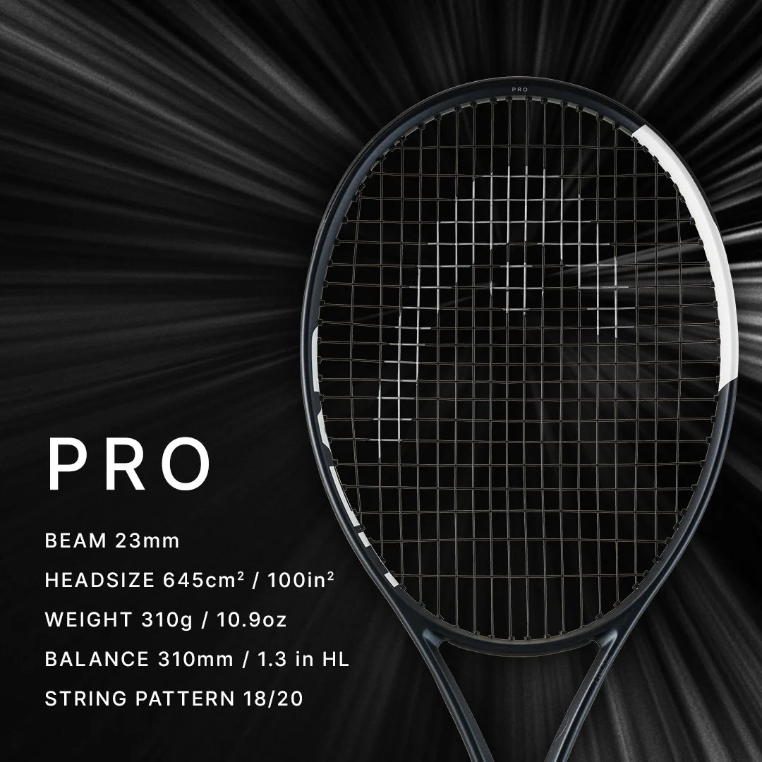 Head Speed Pro Specs