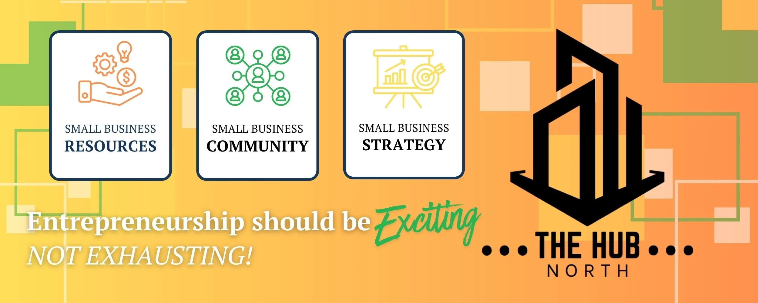 The Hub North Logo with text