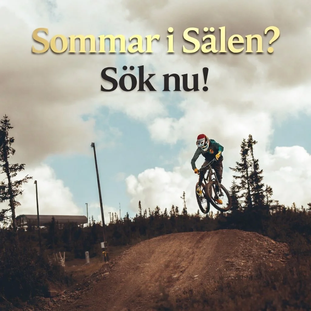 Nu tar vi emot ans&ouml;kningar f&ouml;r sommaren 2026! ☀️☀️☀️

Vi s&ouml;ker nu dig som vill g&ouml;ra sommars&auml;song hos oss p&aring; S&auml;lfj&auml;llstorget p&aring; v&aring;r cykeluthyrning eller har erfarenhet eller ett intresse av cykling 