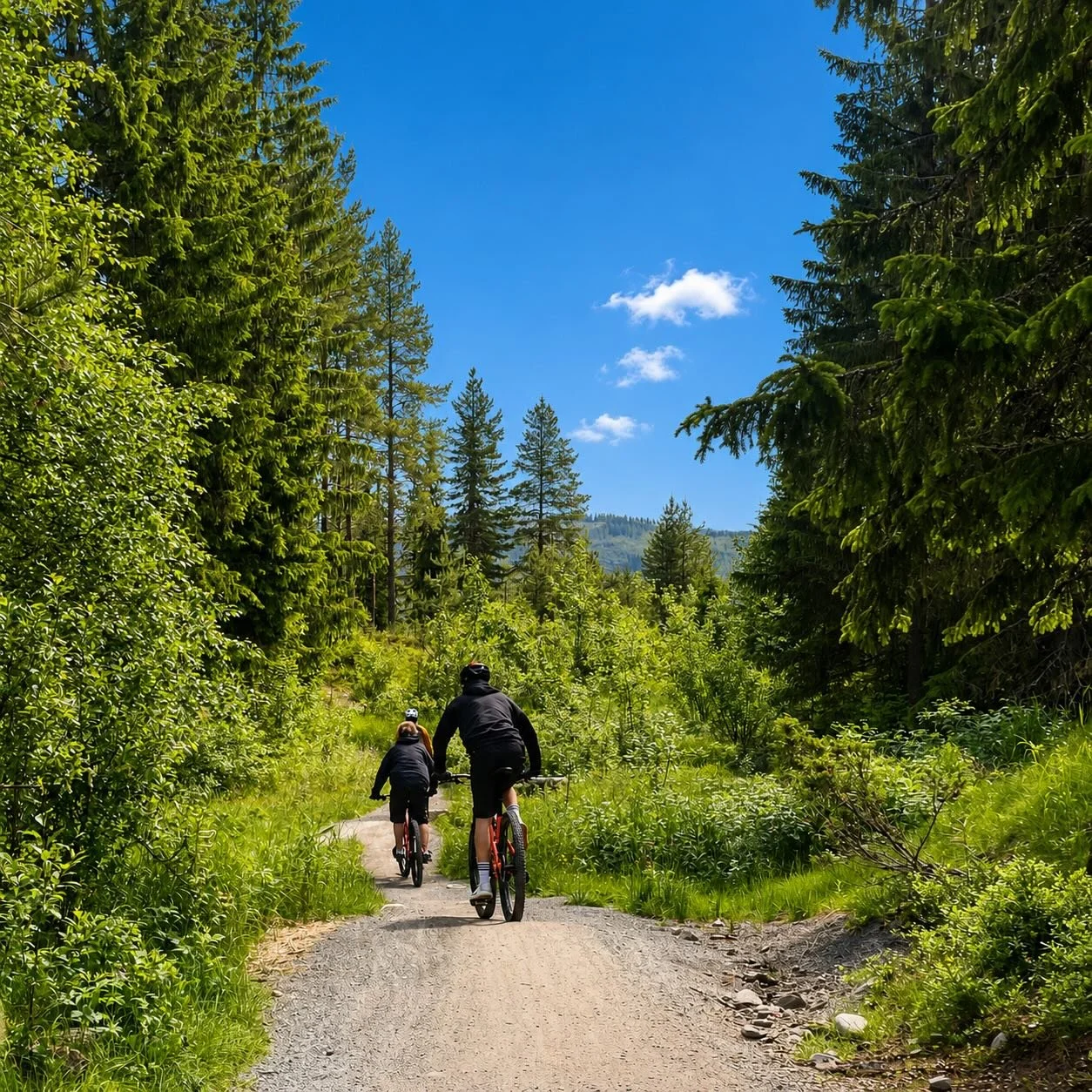S&auml;lenfj&auml;llen visar sig fr&aring;n sin allra b&auml;sta sida och det finns inget b&auml;ttre s&auml;tt att uppleva naturen &auml;n fr&aring;n cykelsadeln! ☀️🚵

Oavsett om du &auml;r ute efter fartfylld downhill, h&auml;rlig trailcykling ell