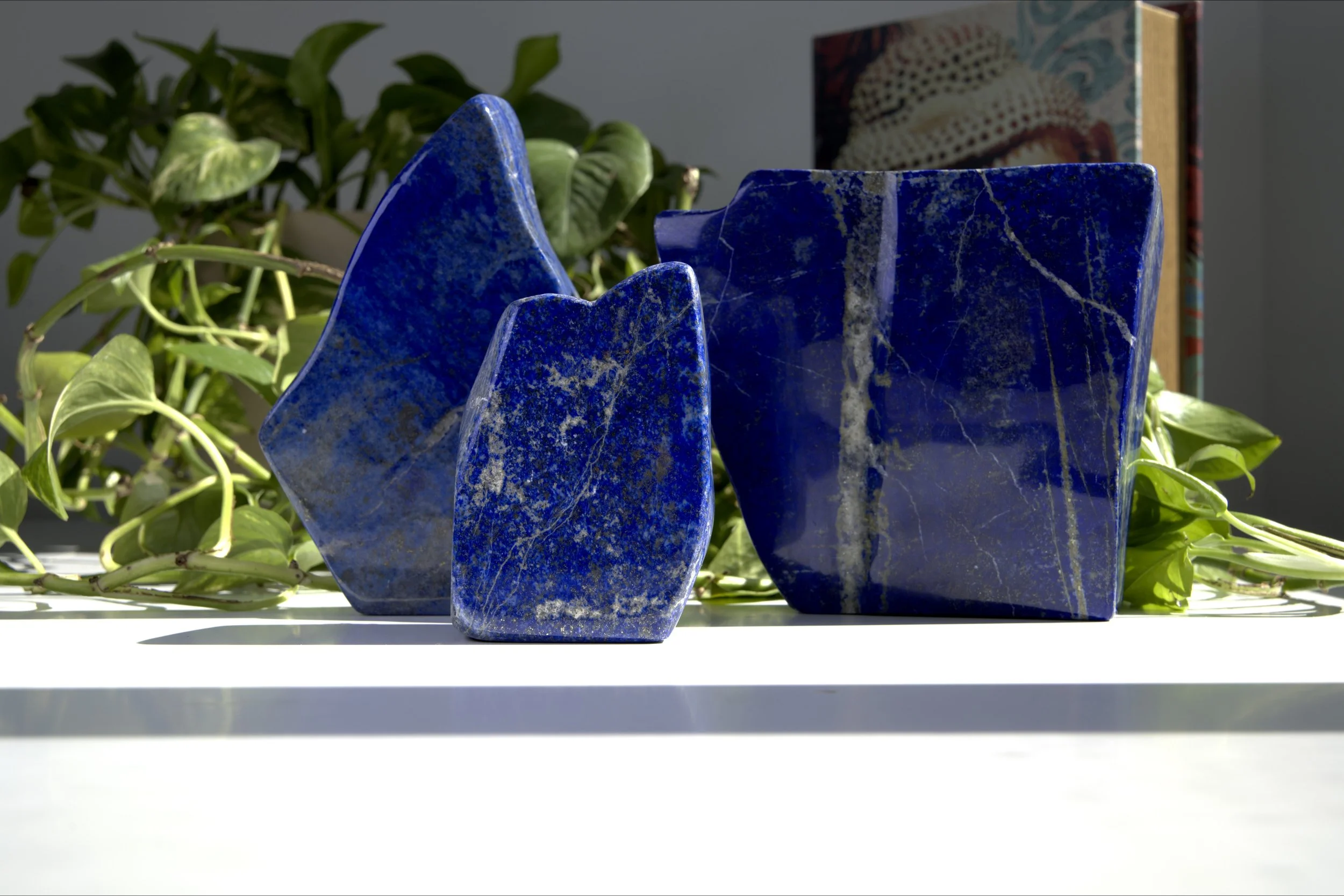 Lapis Lazuli with Pyrite fragmen
