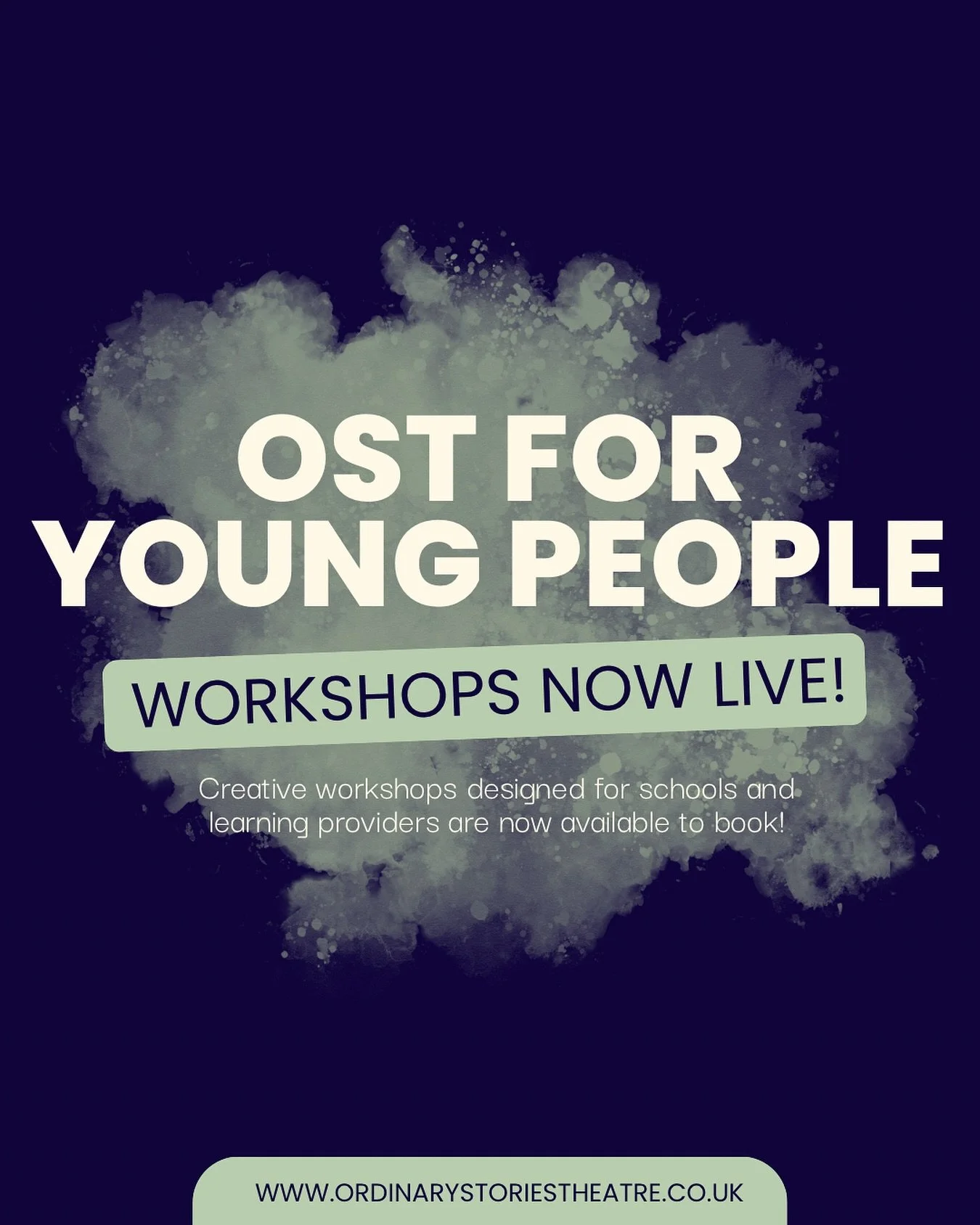 📣Calling all schools and learning providers!

Fancy a visit from OST? We have a collection of OST creative workshops designed to link our ethos and mission with the national curriculum, suitable for KS1 through to KS4. These are available for you to