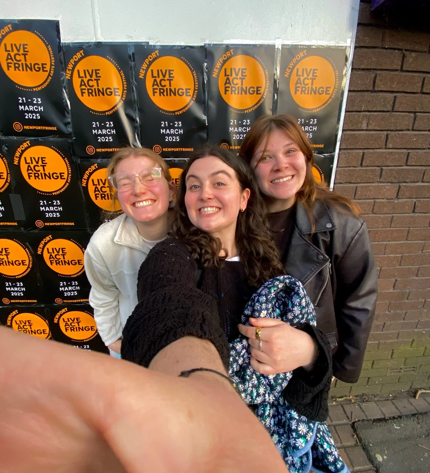 We&rsquo;re VERY excited to be back at @newportfringe this weekend!!! 

Come and find us on the streets of Newport on Sunday 22nd March 🎣 Link in bio for tickets/wristbands.

See you there 🫡

@tinshedtheatreco @theplacenewport Xx
#walkabout #street