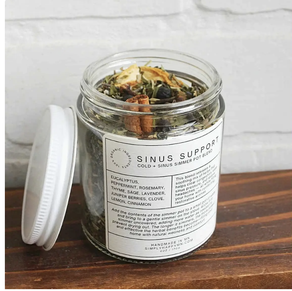 Sinus Support | Cold + Sinus Simmer Pot Blend