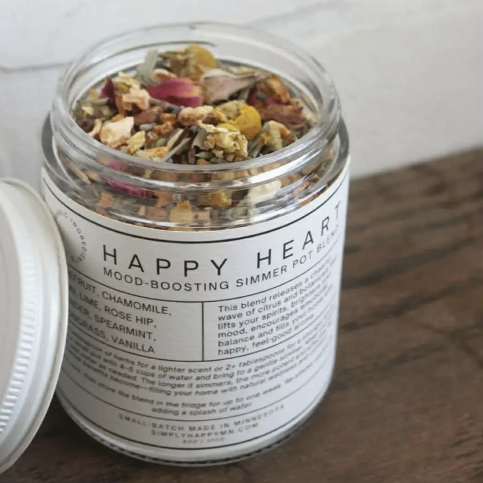 Happy Heart | Mood-Boosting Simmer Pot Blend