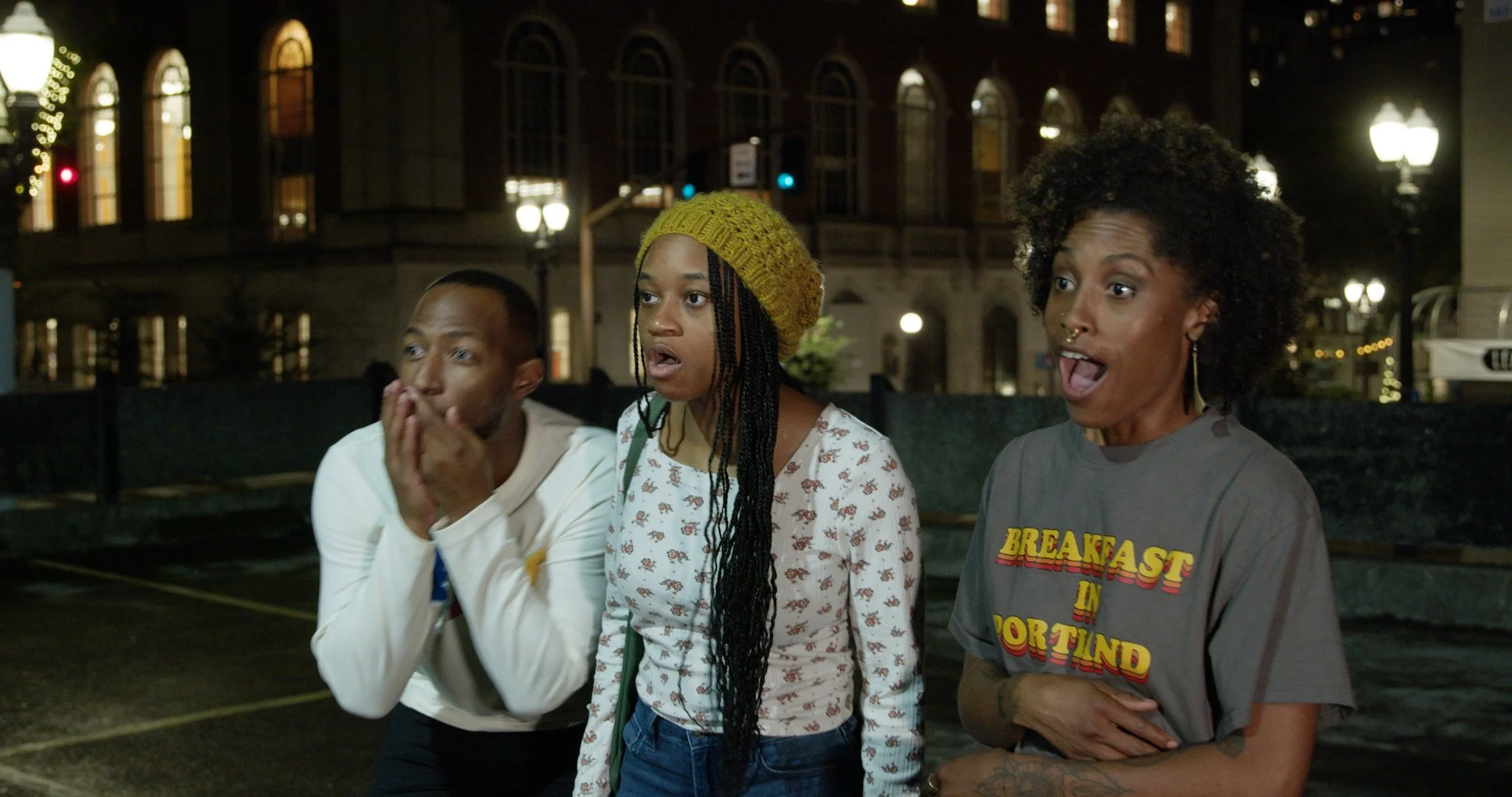 Breakfast In Portland Shirt by Jonny Cool