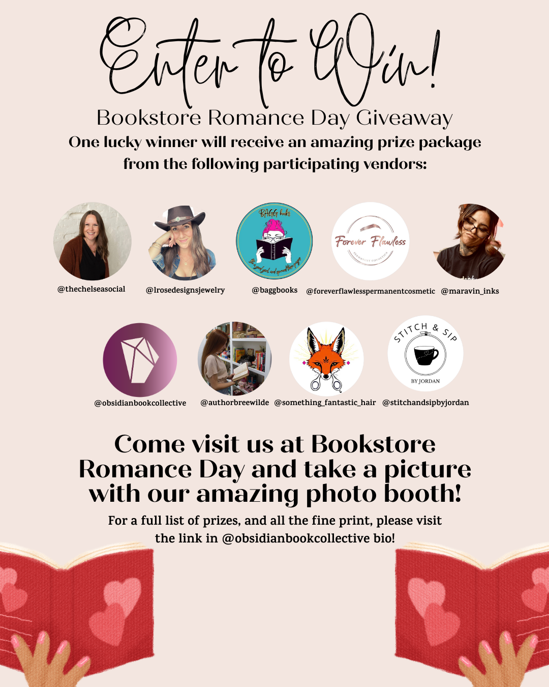 Bookstore Romance Day Giveaway