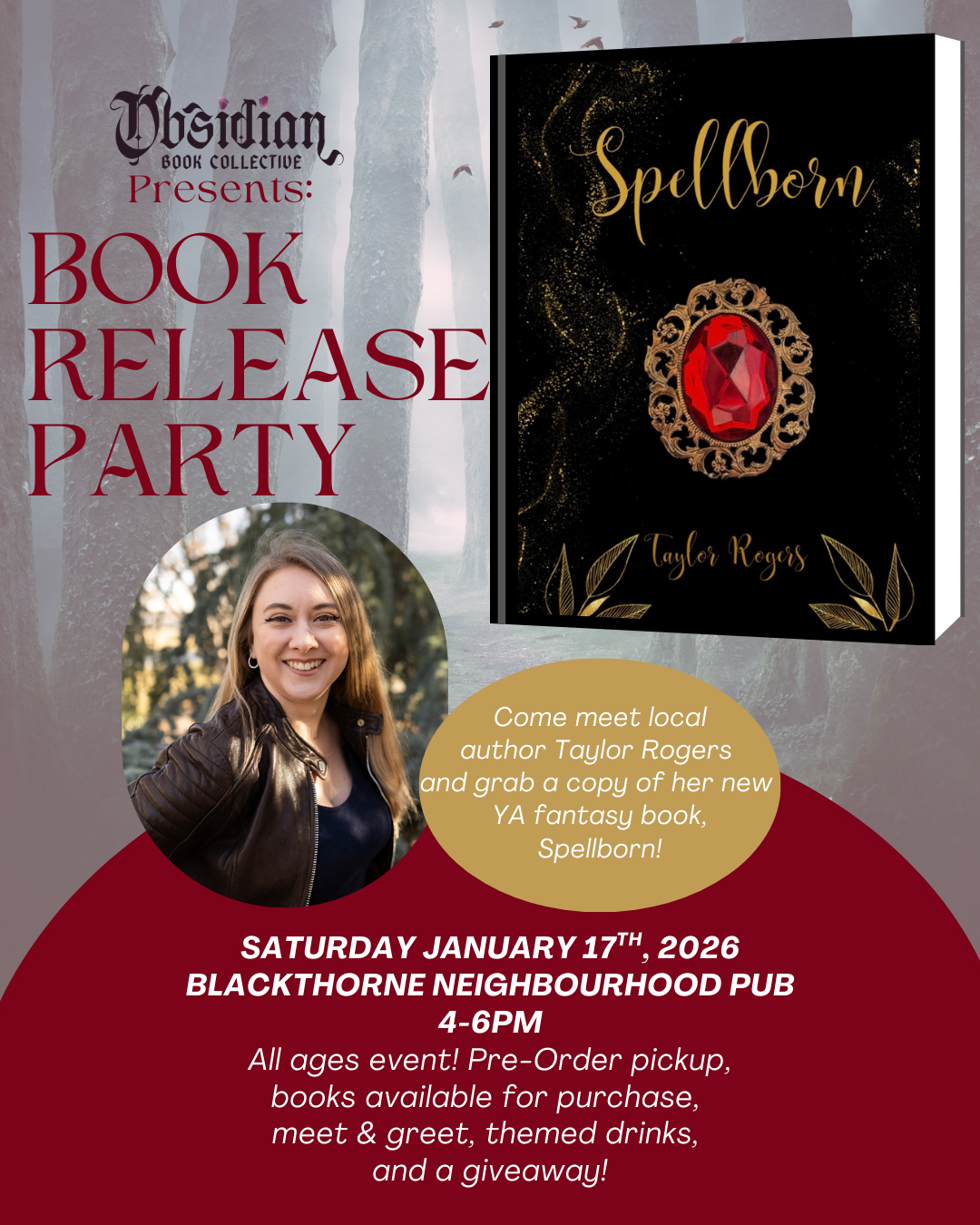 Book Release Celebration: Spellborn by Taylor Rogers