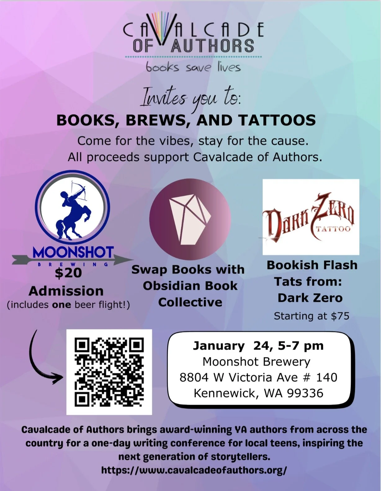 Books & Brews Fundraising Event (and book swap!)