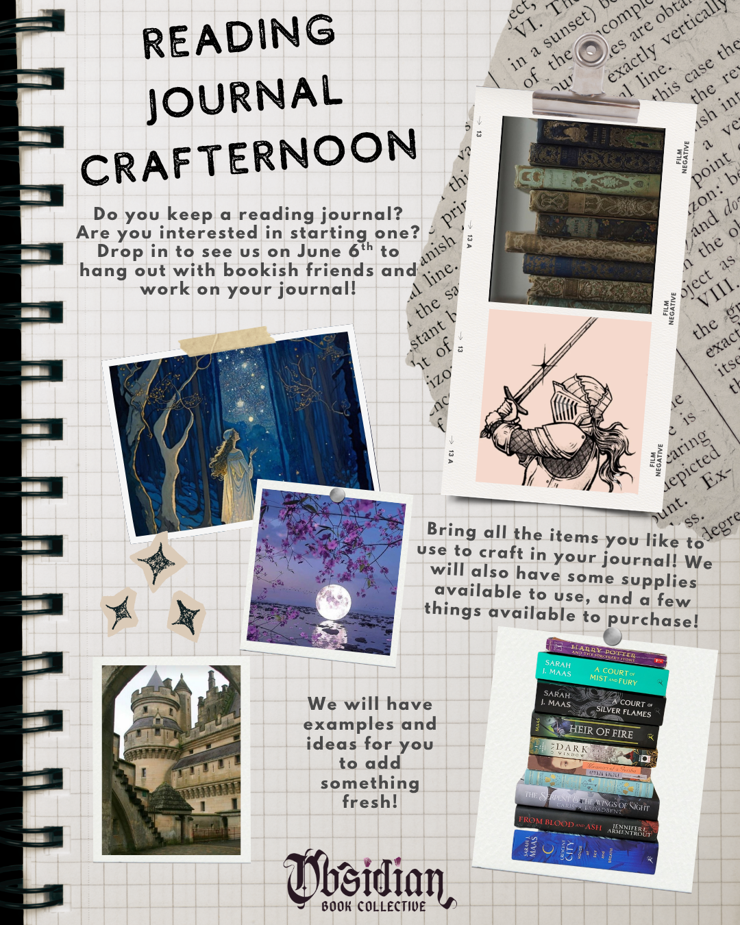 Reading Journal Crafternoon