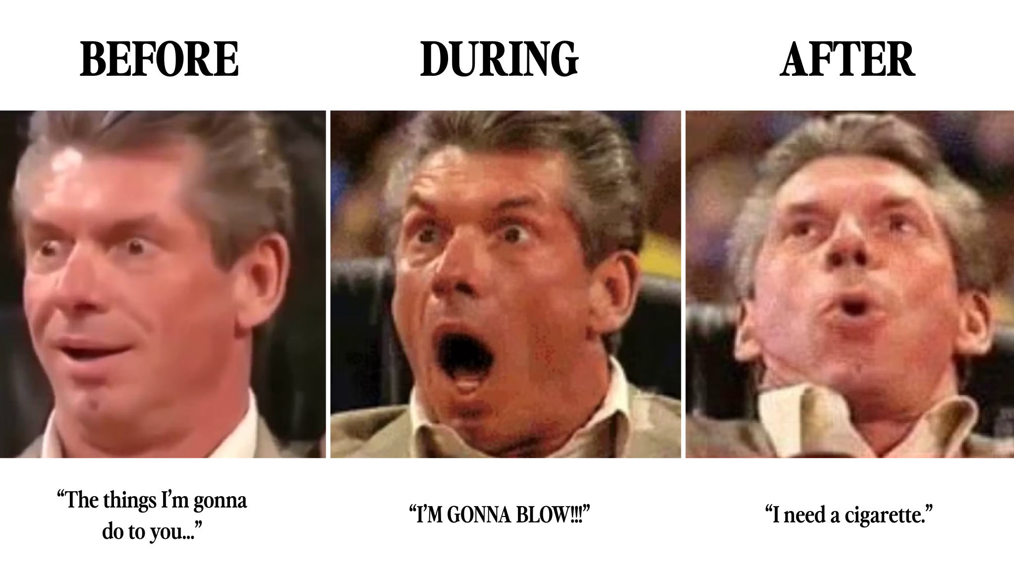 The Before, During, &amp; After Test