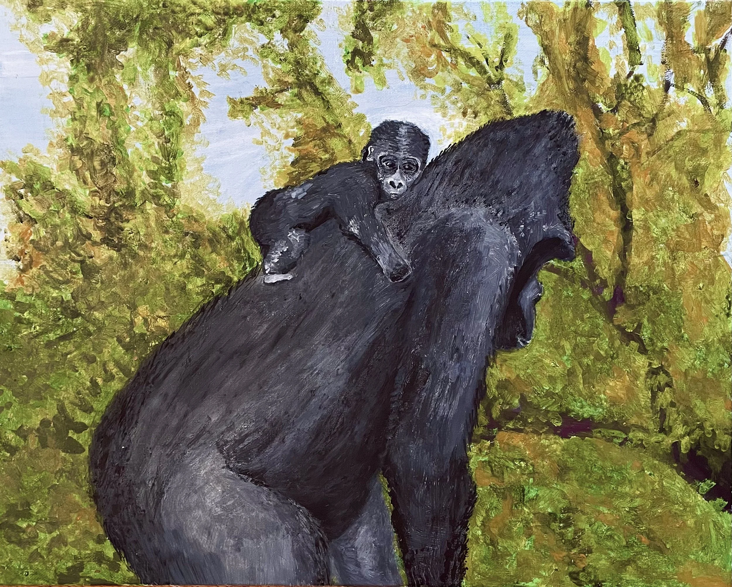 Acrylic on canvas (2023)