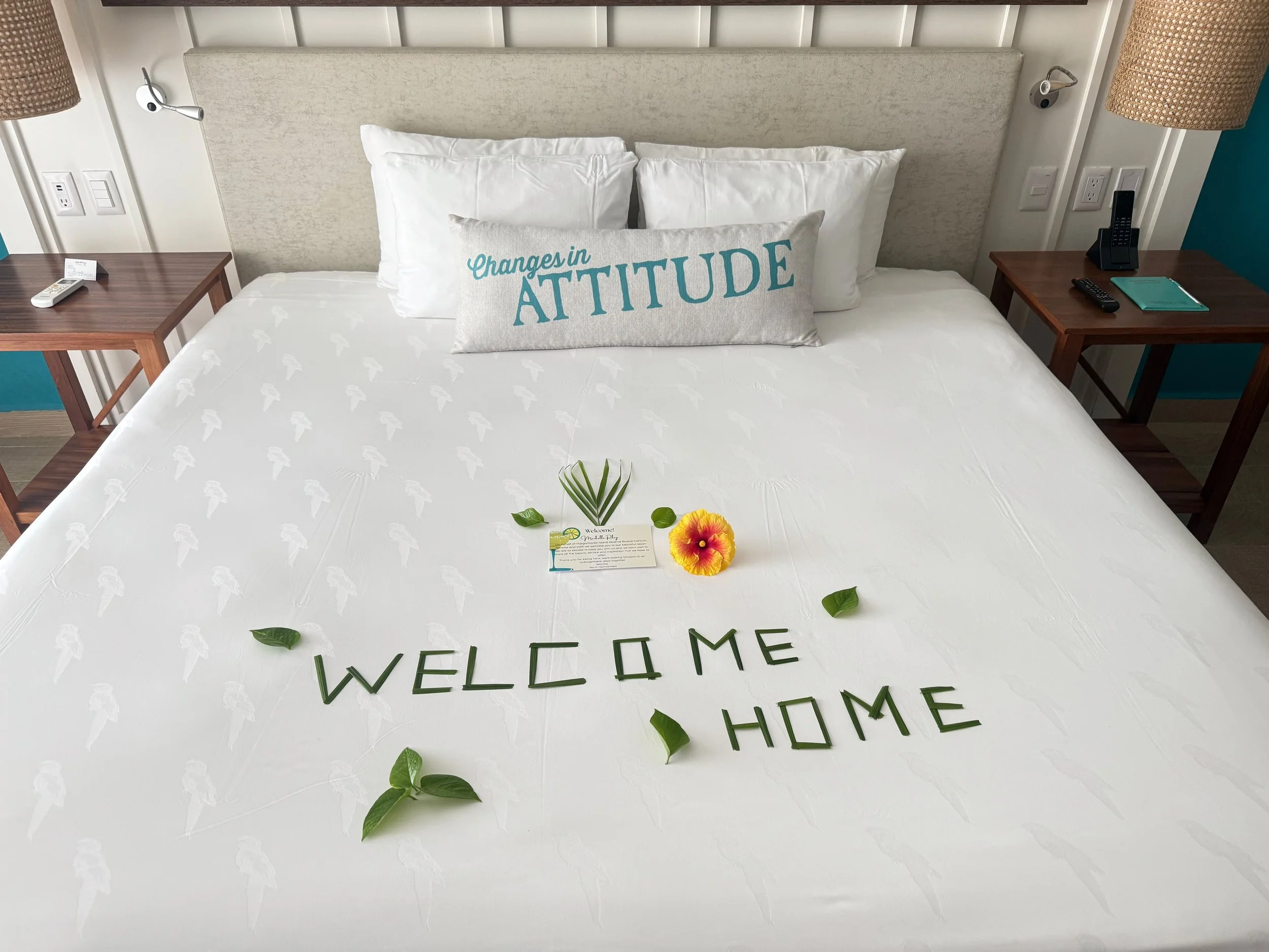 Welcome Home King Bed at Margaritaville Island Reserve Riviera Cancun