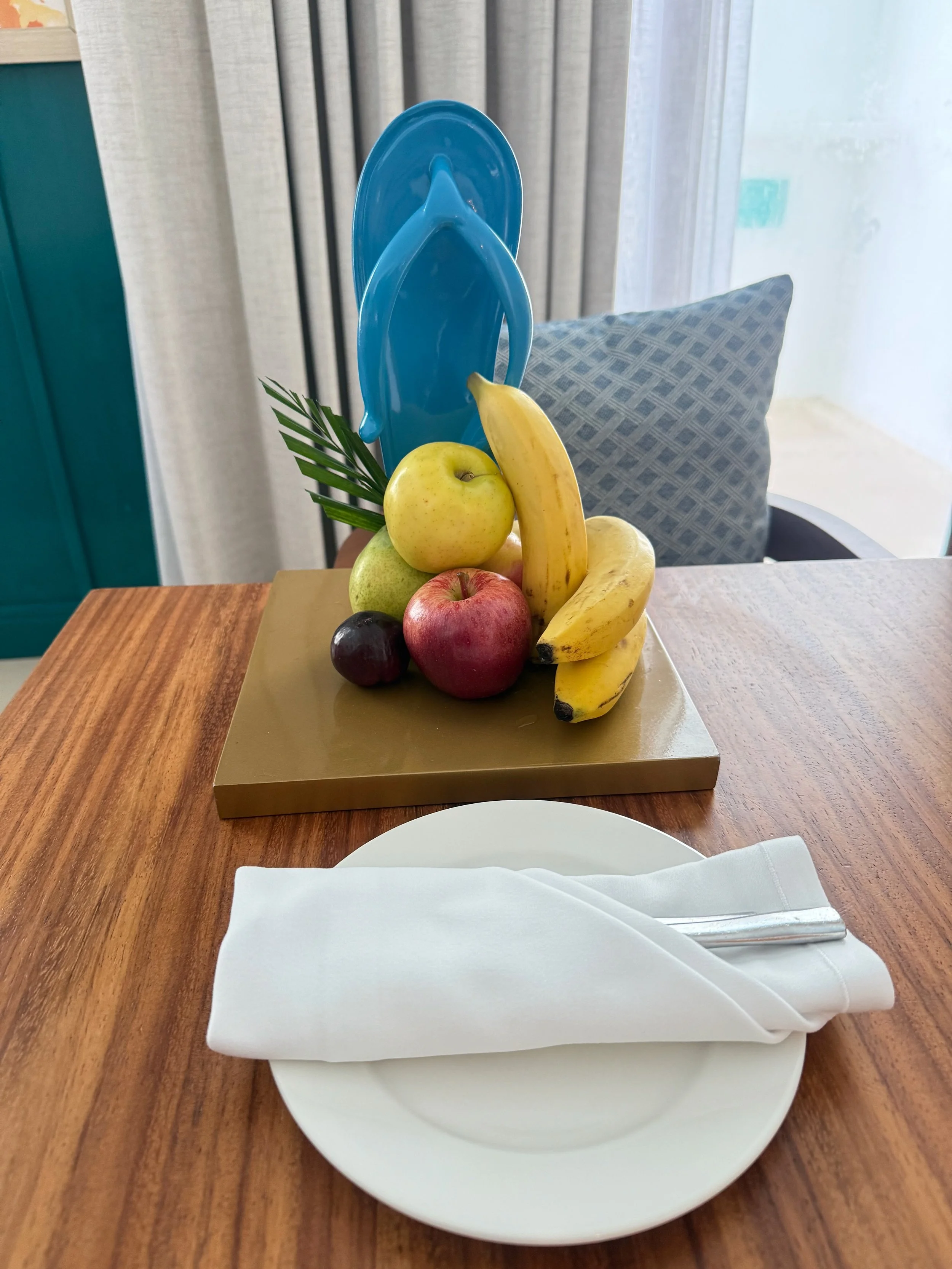 Welcome Fruit Platter Gift at Margaritaville Island Reserve Riviera Cancun