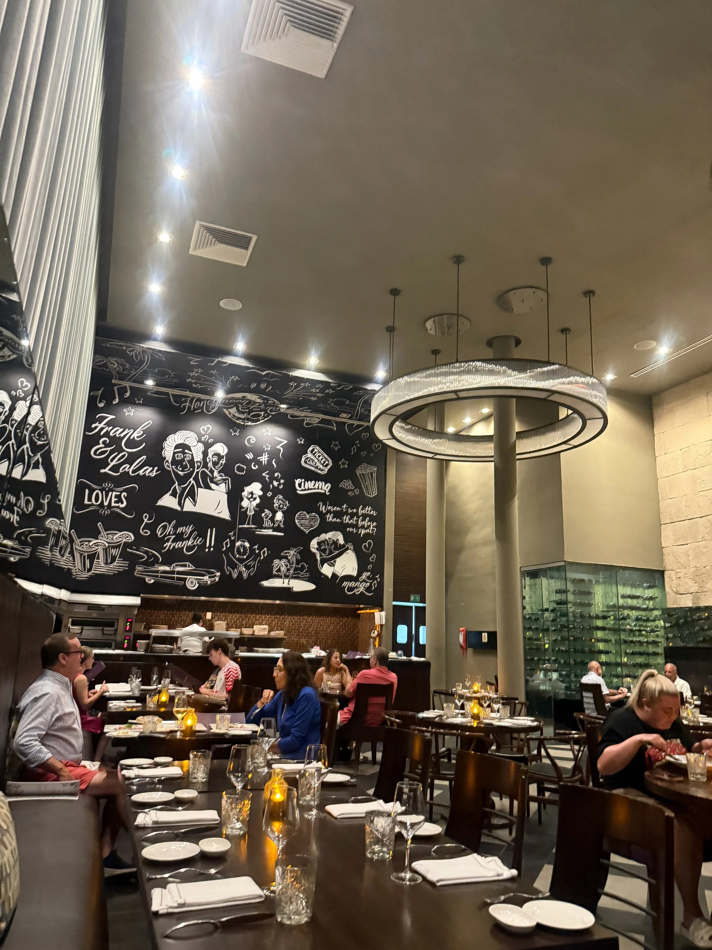Frank &amp; Lola’s Italian Trattoria Interior at Margaritaville Island Reserve Riviera Cancun