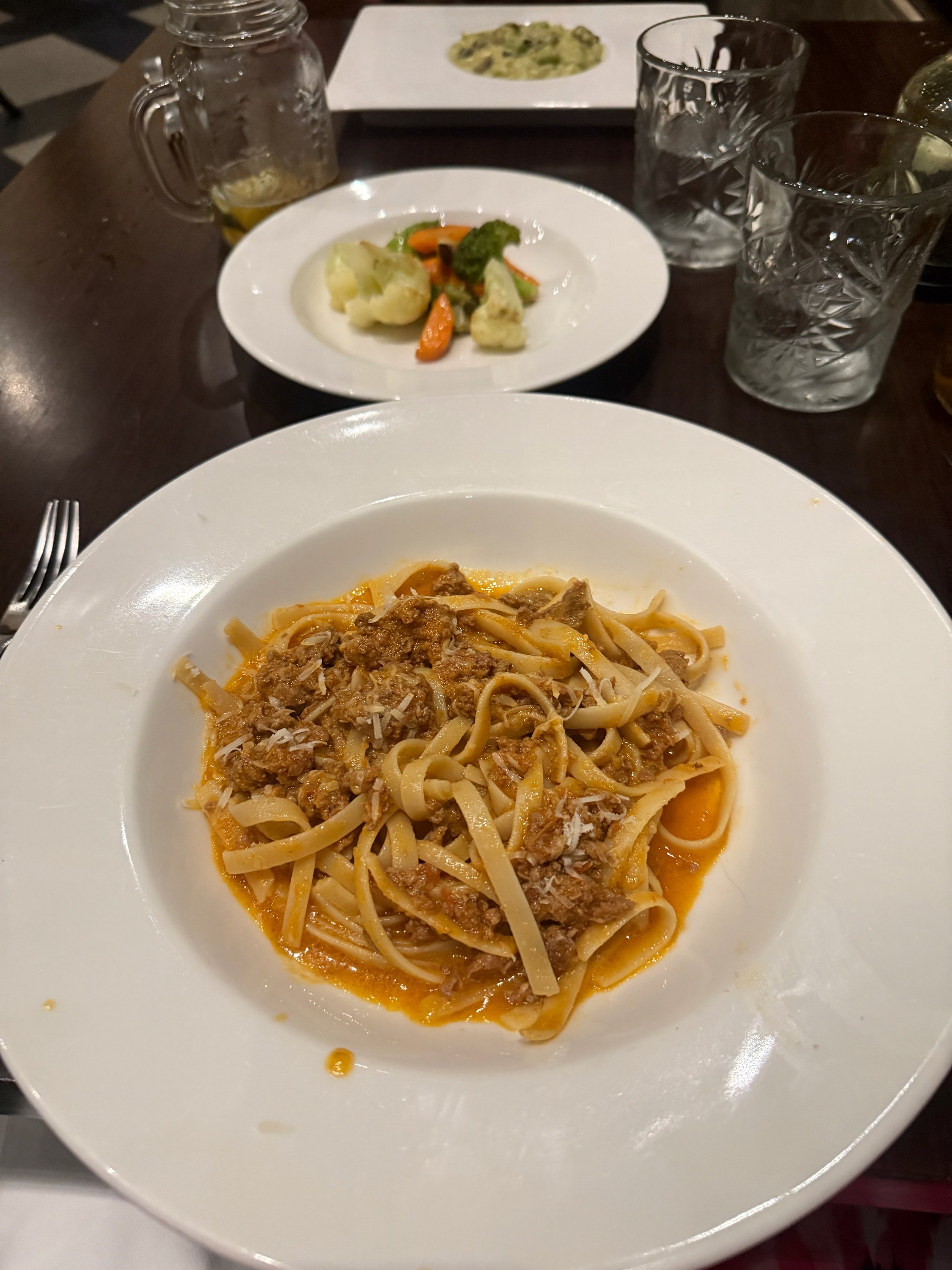 Bolognese at Frank &amp; Lola’s Italian Trattoria at Margaritaville Island Reserve Riviera Cancun