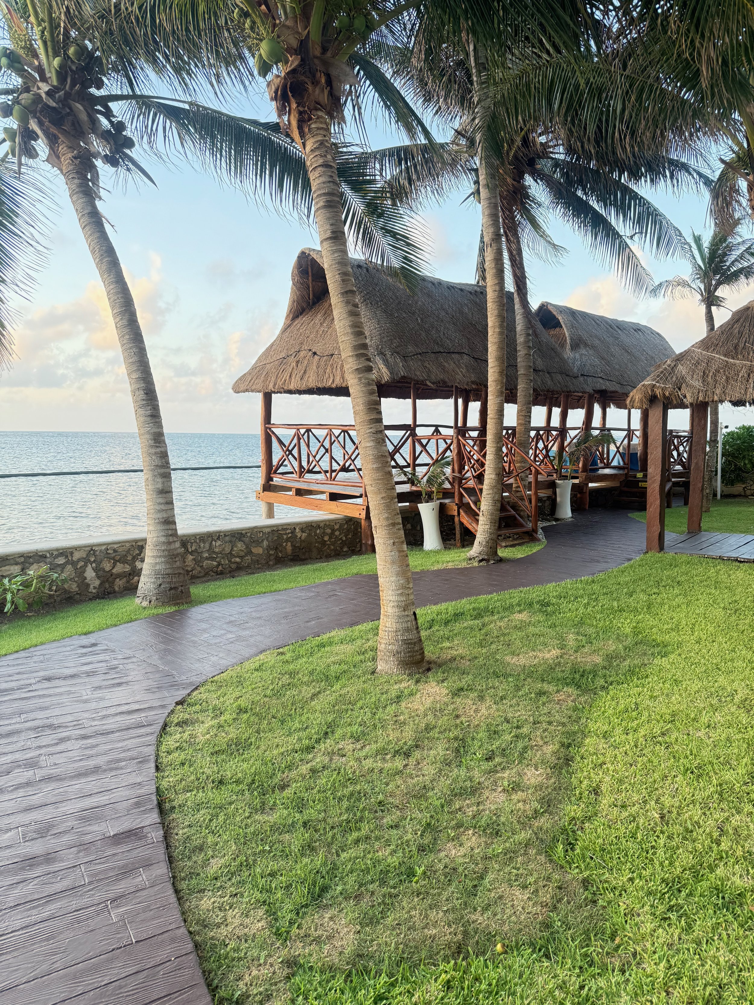 Beachfront Massage Area at Margaritaville Island Reserve Riviera Cancun