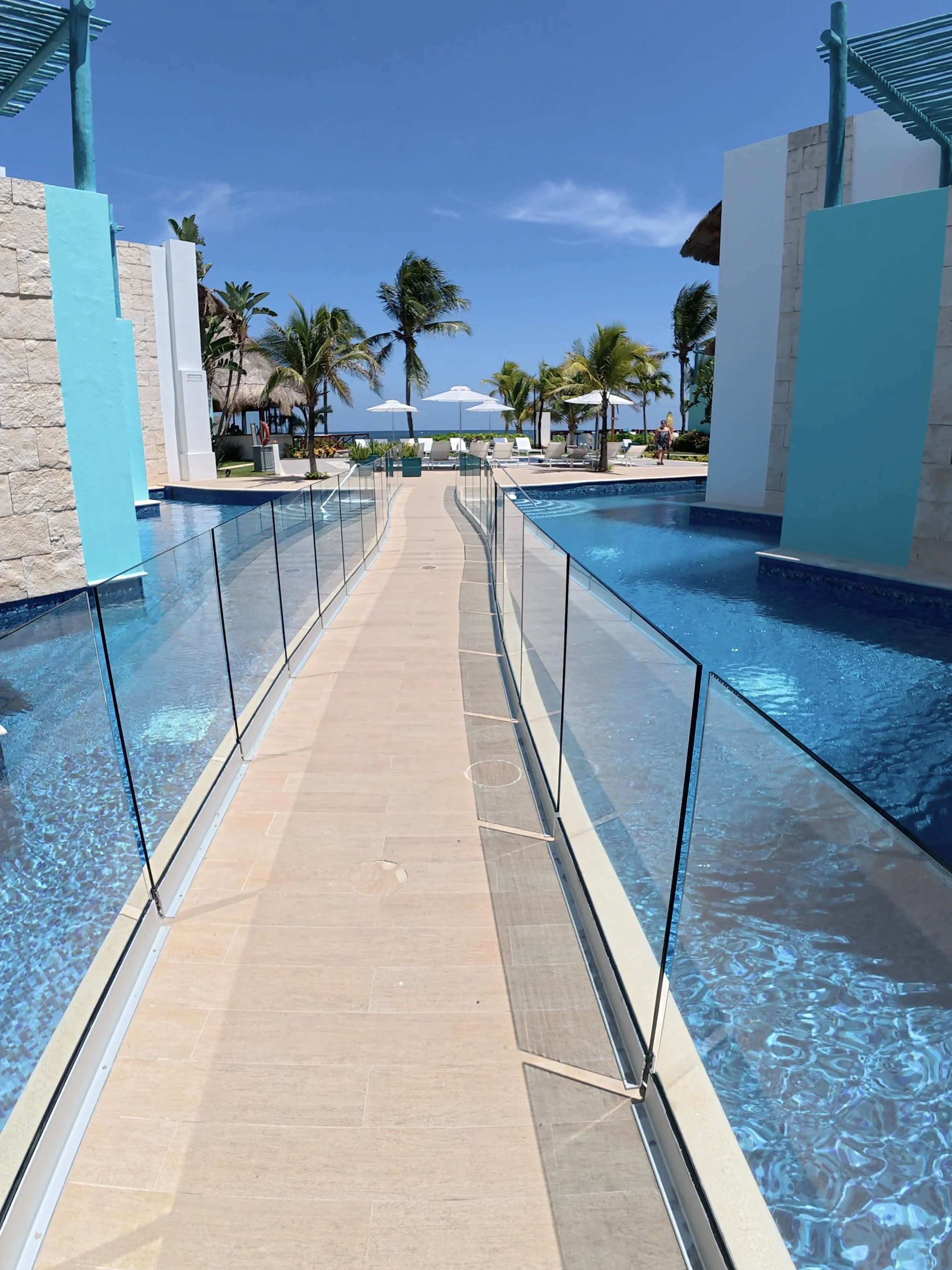 Bridges Over Pools at Margaritaville Island Reserve Riviera Cancun