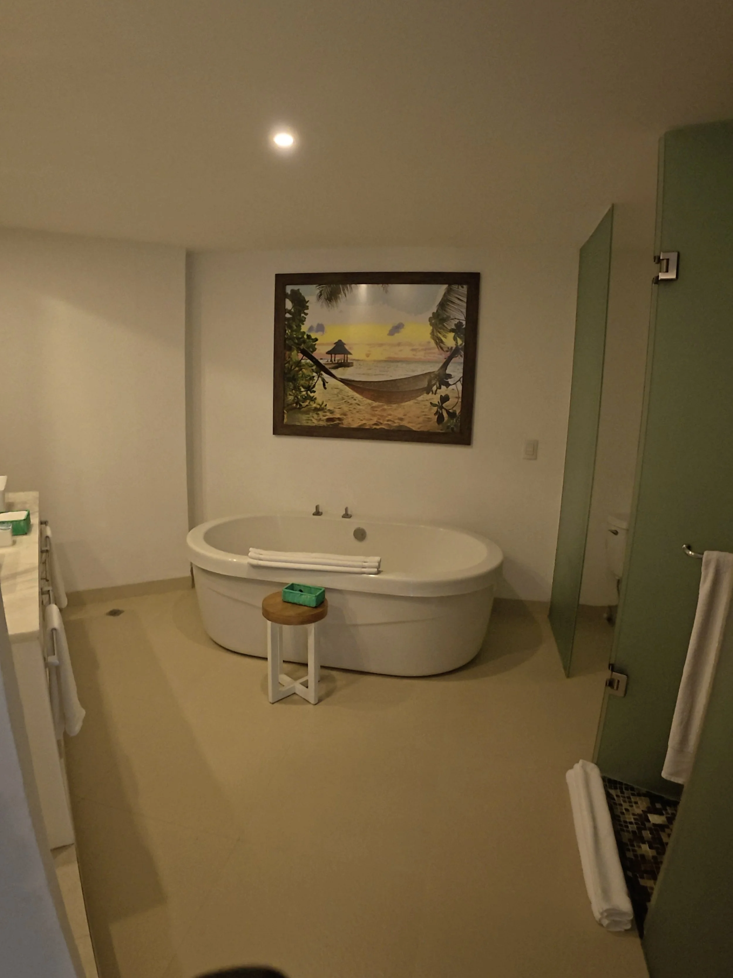 Soaking Tub in Presidential Chill Out Suite at Margaritaville Island Reserve Riviera Cancun