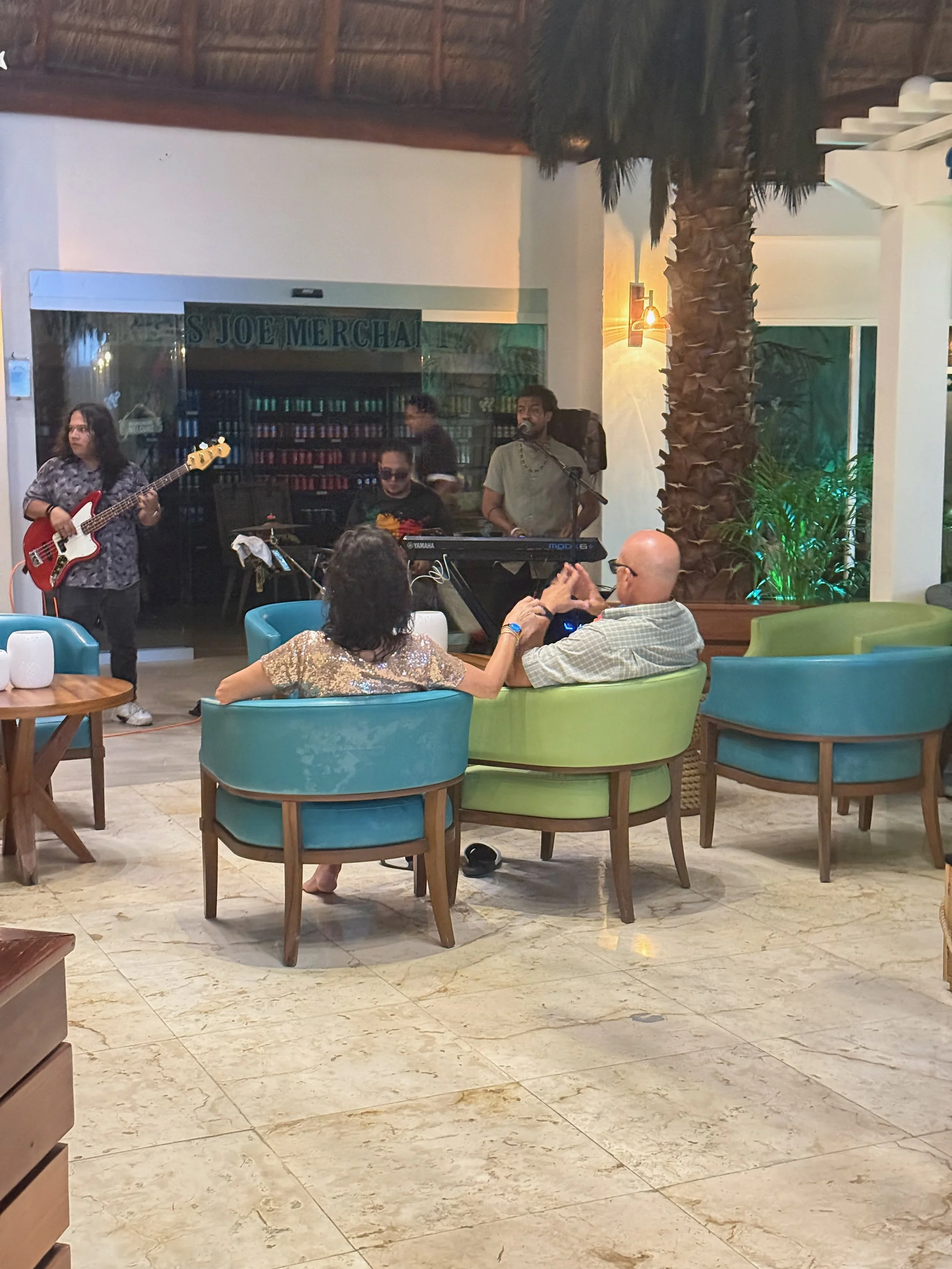 Live Reggae Music at Compass Bar at Margaritaville Island Reserve Riviera Cancun