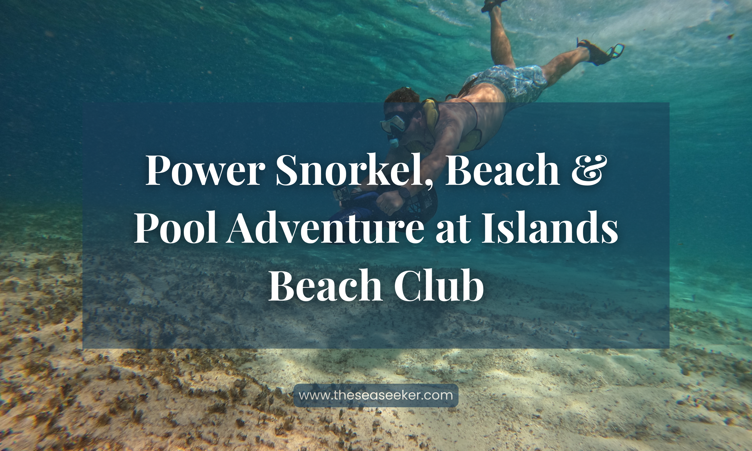 Power Snorkel, Beach &amp; Pool Adventure at Islands Beach Club