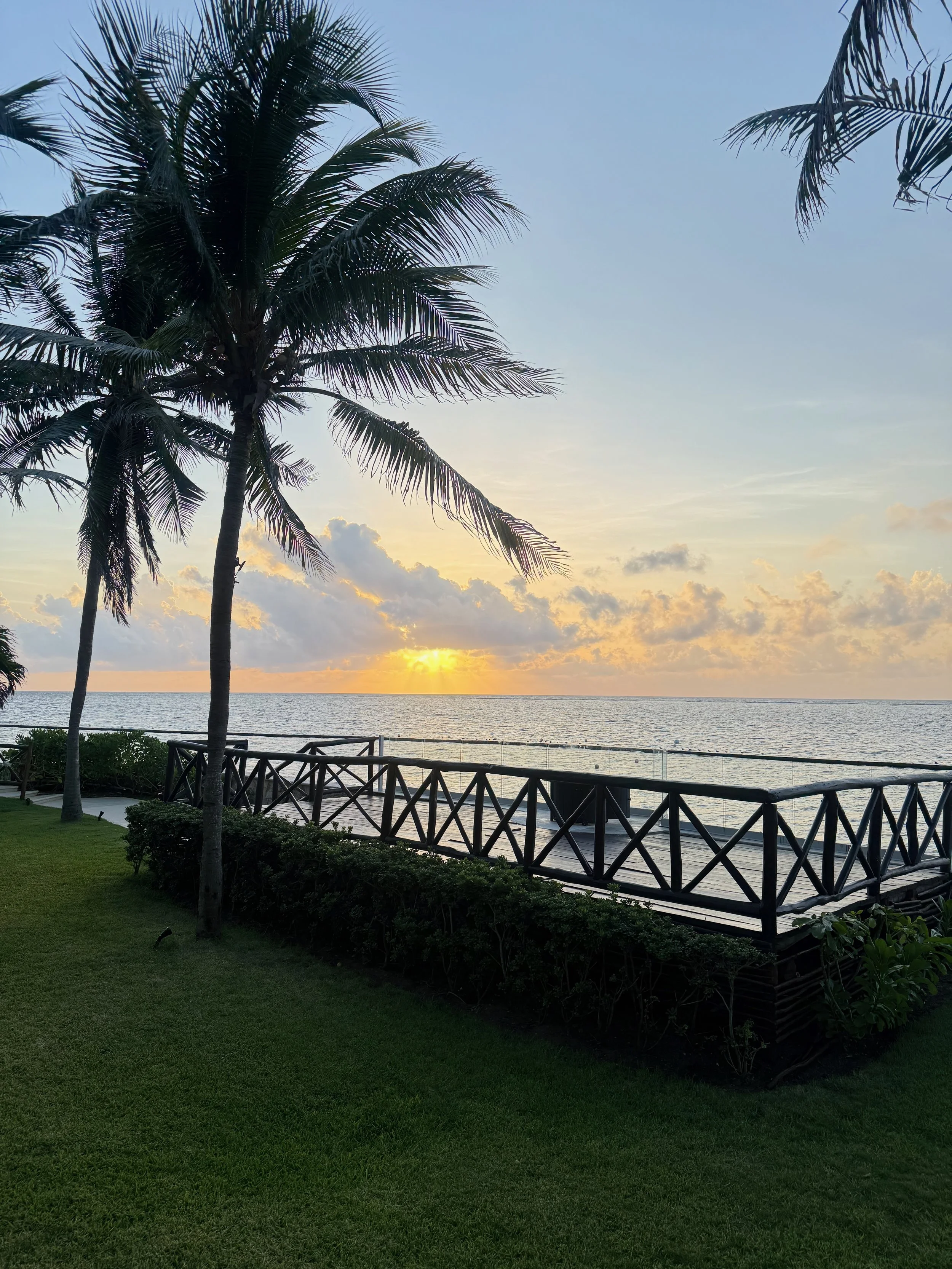 Sunrise Over the Caribbean at Margaritaville Island Reserve Riviera Cancun