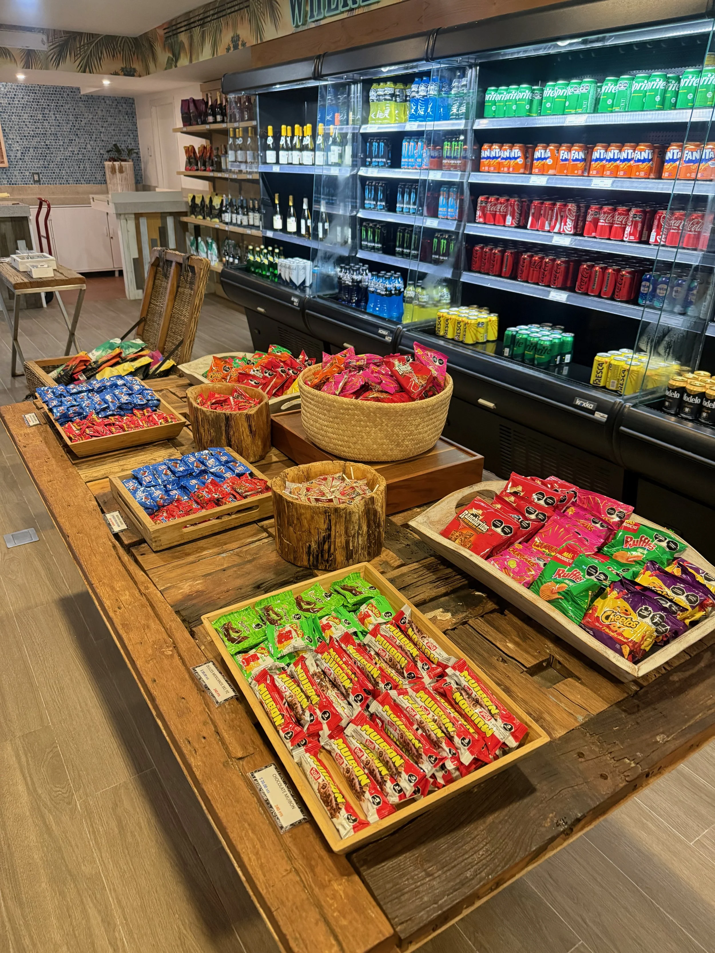 Inside Joe Merchant Store at Margaritaville Island Reserve Riviera Cancun