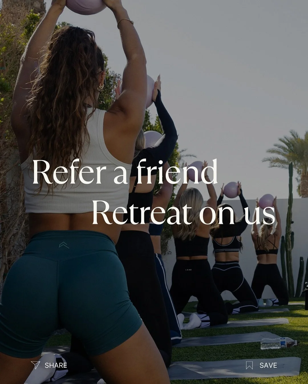 Calling all women! Know a friend looking to kickstart their wellness journey? Who loves to travel and enjoys meeting new people? 

Refer a friend to Thrive Retreats and when they sign up, we&rsquo;ll treat you to a $150 spa experience of your choice.