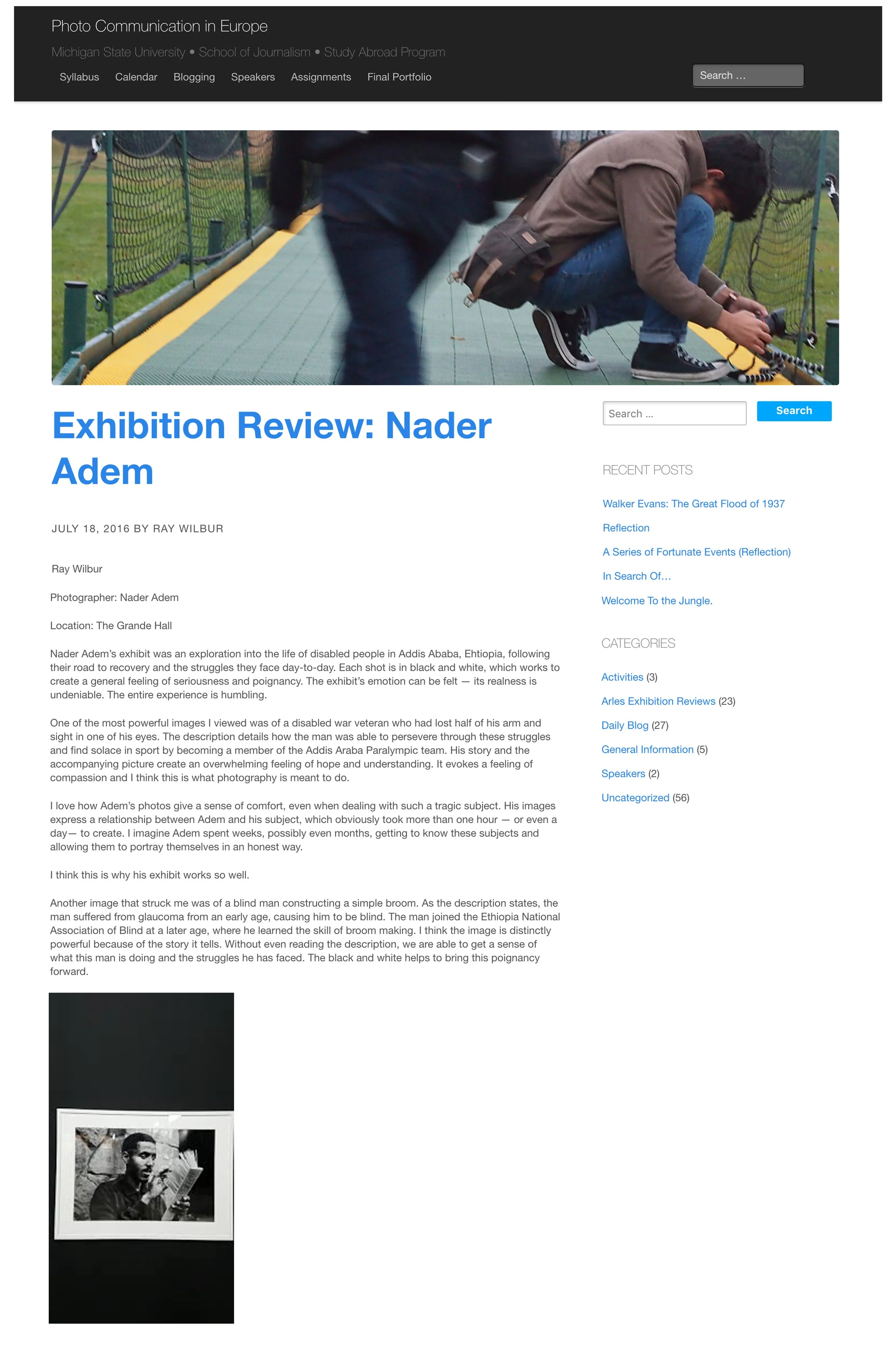 Photo Communication in Europe: Exhibition Review: Nader Adem