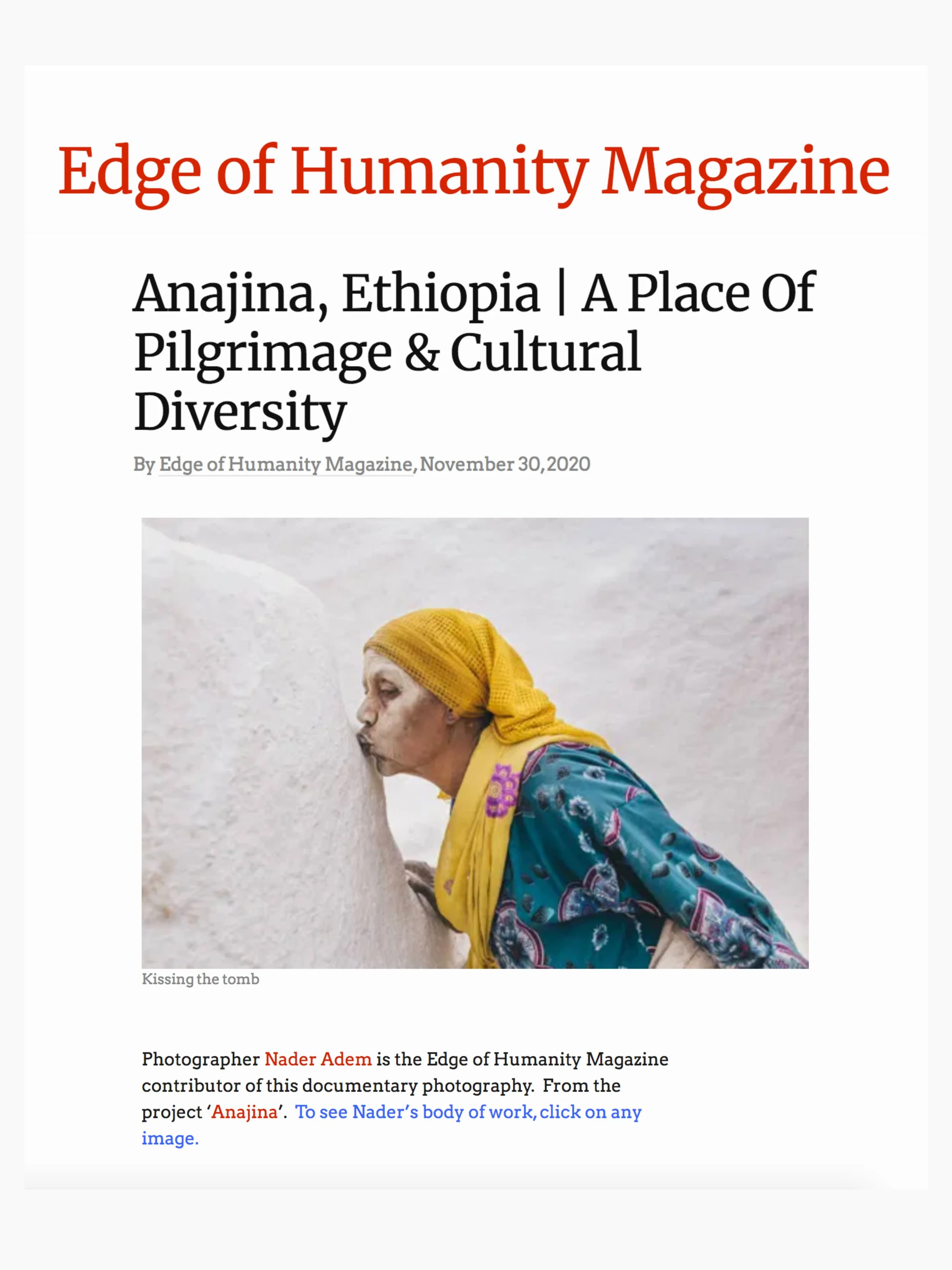 Edge of Humanity Magazine