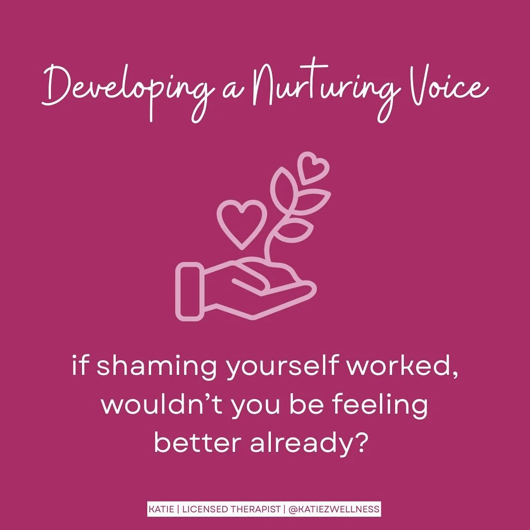 Breaking down the old critical voice that speaks loudly inside of us, and rebuilding it with a kinder, more compassionate voice is a lot easier said than done.
The kinder, more compassionate voice can feel forced and inauthentic at first.
This exer