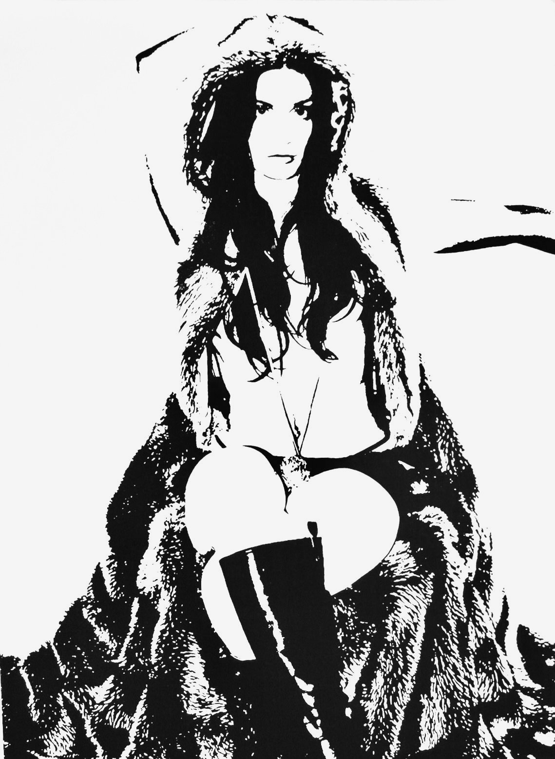 Roxie Burns #8 (2025), Screenprint, 82.6 cm x 64.5 cm, £100