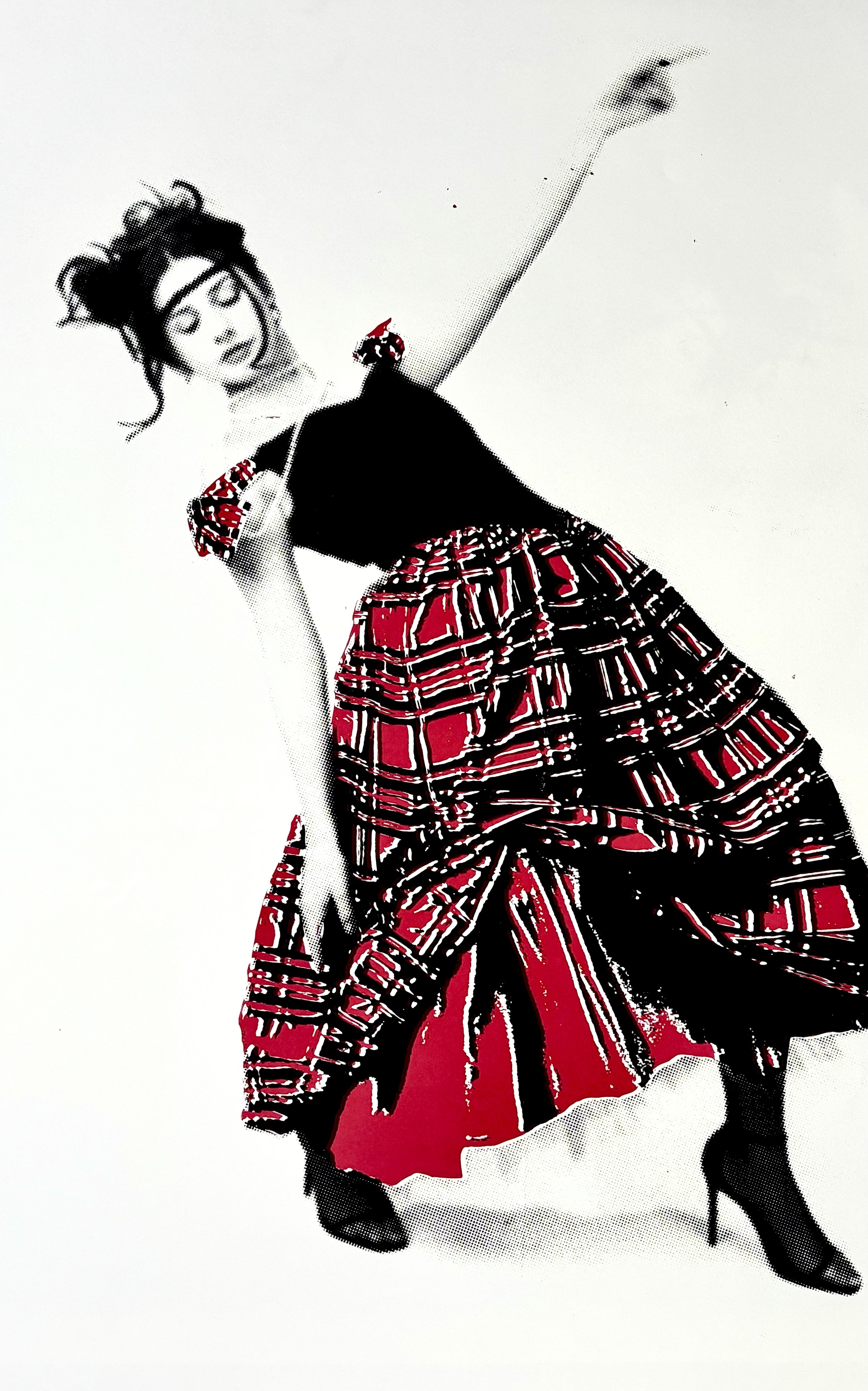 'Roxie Burns #4' (2025), Screenprint, 100.5 cm x 69 cm, £170