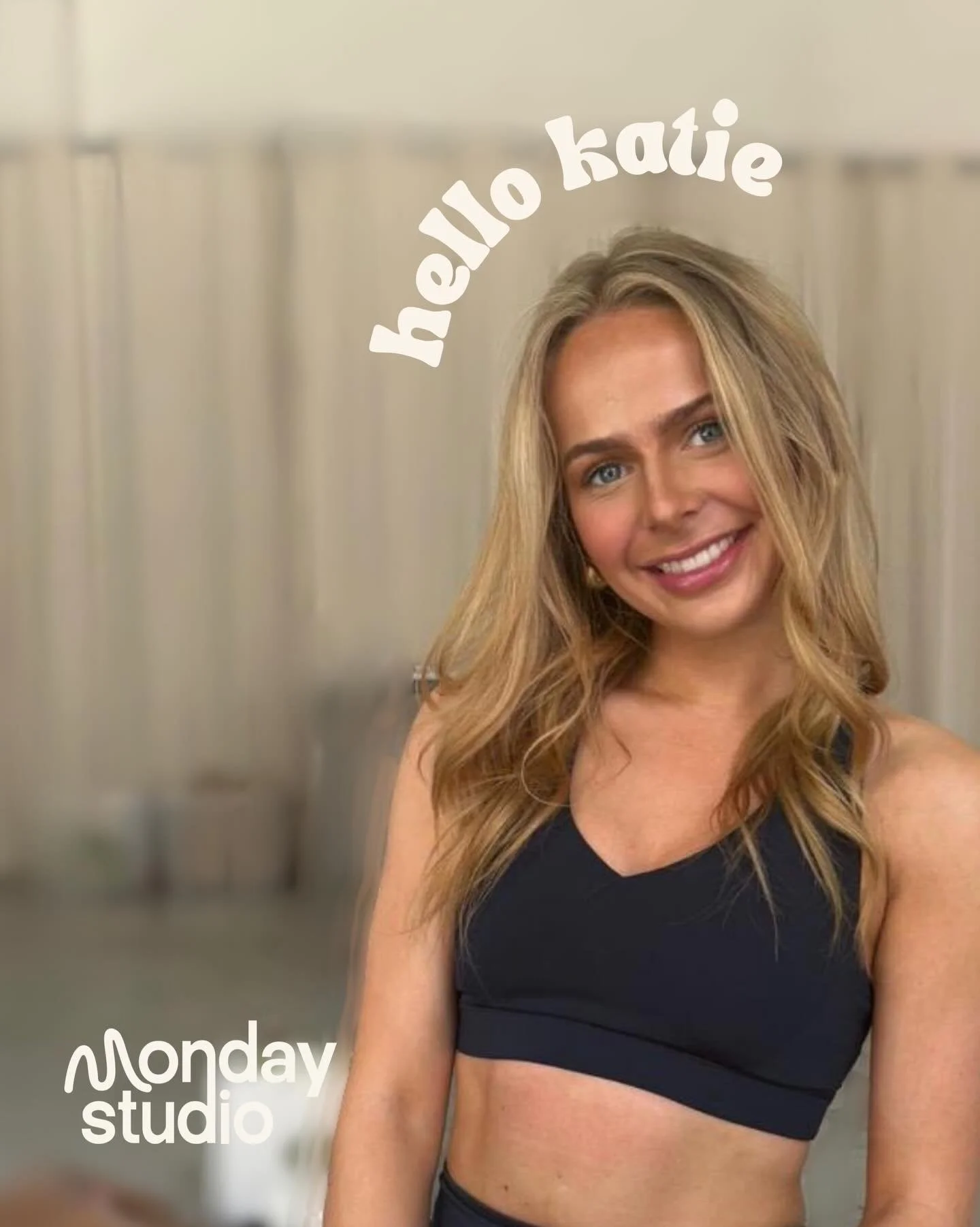 katie reade ✨

𝗰𝗮𝘁𝗰𝗵 𝗵𝗲𝗿 𝗰𝗼𝗮𝗰𝗵𝗶𝗻𝗴: reformer &amp; mat

𝗰𝗹𝗮𝘀𝘀 𝗲𝗻𝗲𝗿𝗴𝘆: breathwork and mindfulness alongside challenging and fun movements 🤸&zwj;♀️ 

𝗽𝗶𝗹𝗮𝘁𝗲𝘀 𝗶𝗻𝘀𝗽𝗶𝗿𝗮𝘁𝗶𝗼𝗻: her dad! he encouraged katie to join