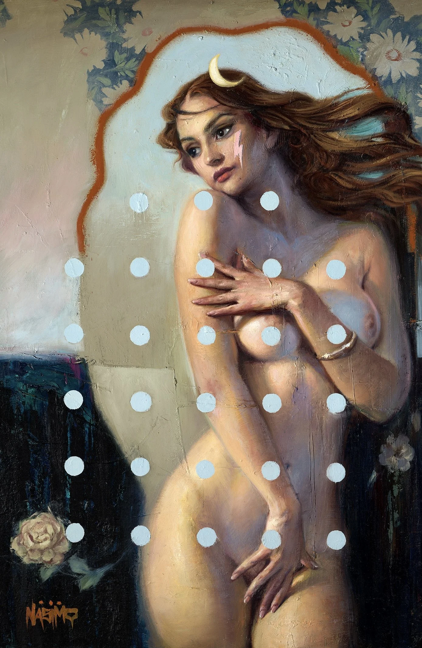 “Moon in Venus” Art Print