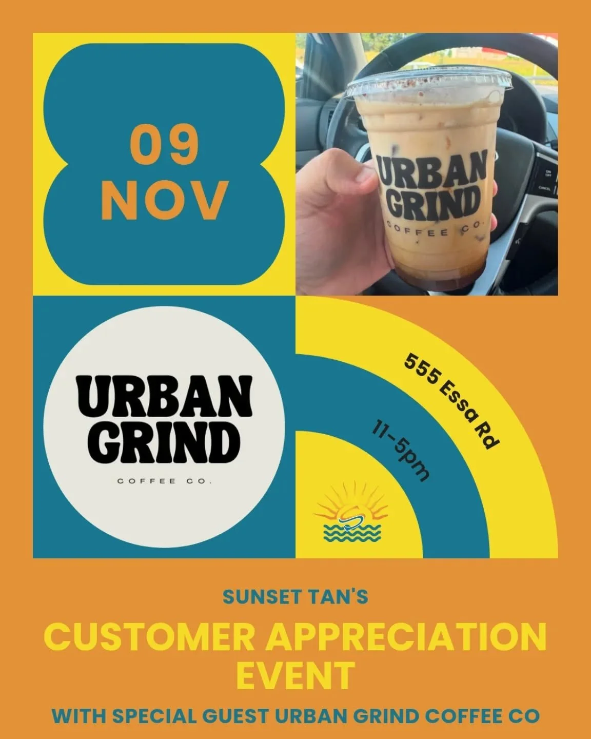 We&rsquo;re so excited to have @urbangrind.coffee.co popping up at our Client Appreciation Event next Sunday! ☕️✨
Mark your calendars, come grab a coffee, browse our killer specials, and say hi &mdash; we can&rsquo;t wait to see you!
