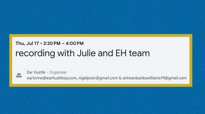 Oh hello, favorite podcast team ever 😘
No details... yet!