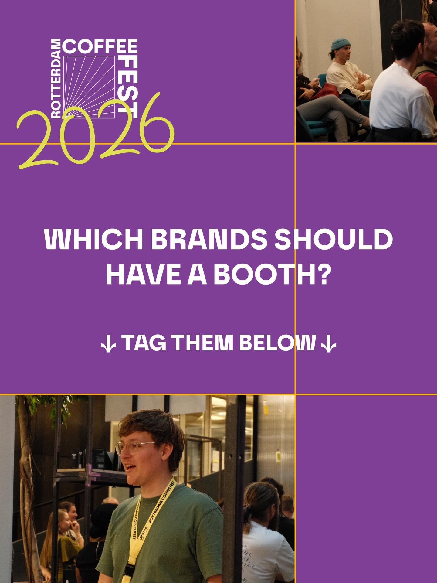 Which coffee brands do you want to see at the next edition of Rotterdam Coffee Fest? Tag them in the comments below ⬇️

More info about the next festival coming soon! Stay tuned