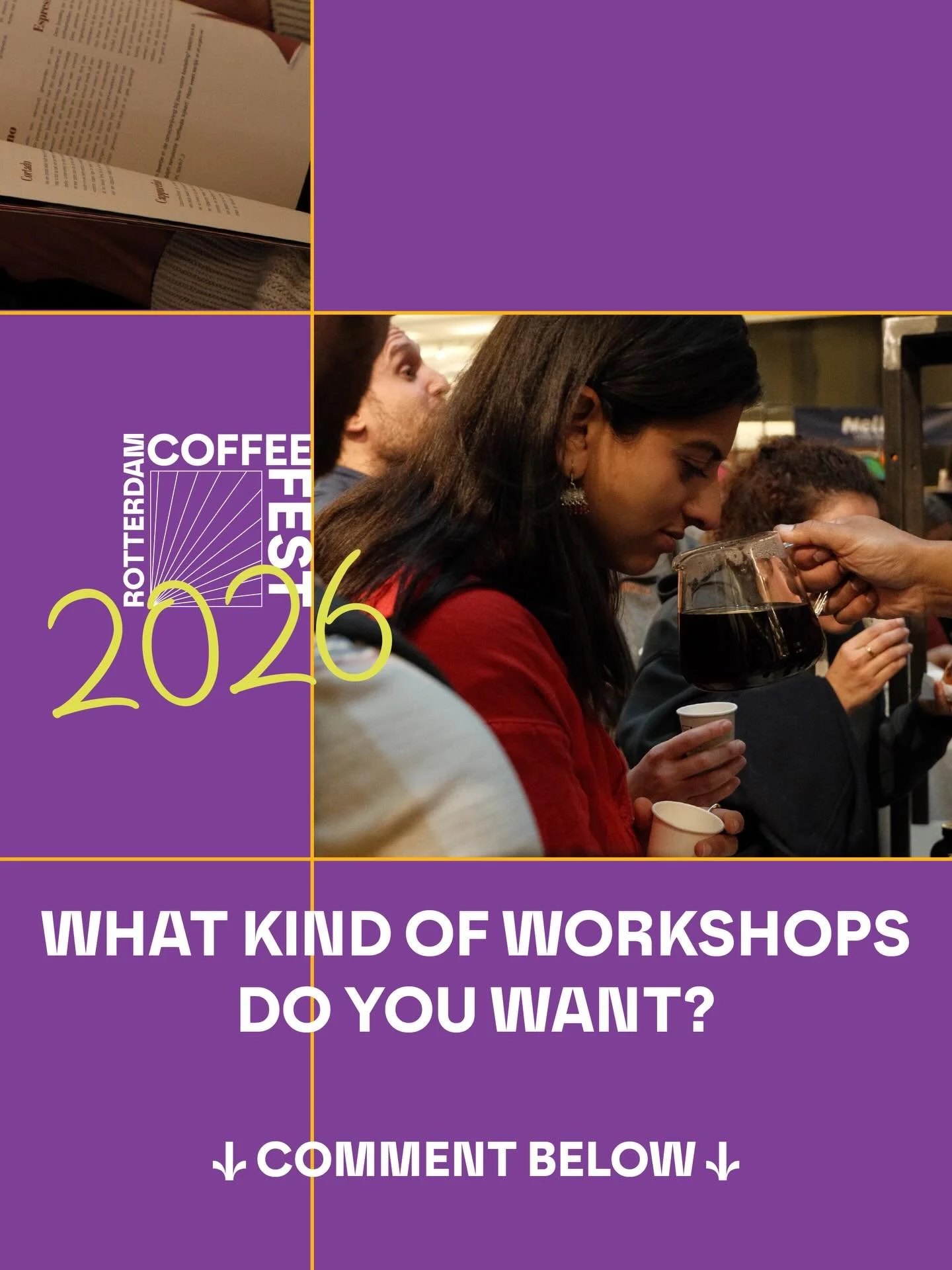 What kind of workshops would you want to join in the next edition of Rotterdam Coffee Fest? Latte art, sensory training, home roasting? Let us know in the comments below ⬇️

More info about the next festival coming soon! Stay tuned

📷 @cafecourant