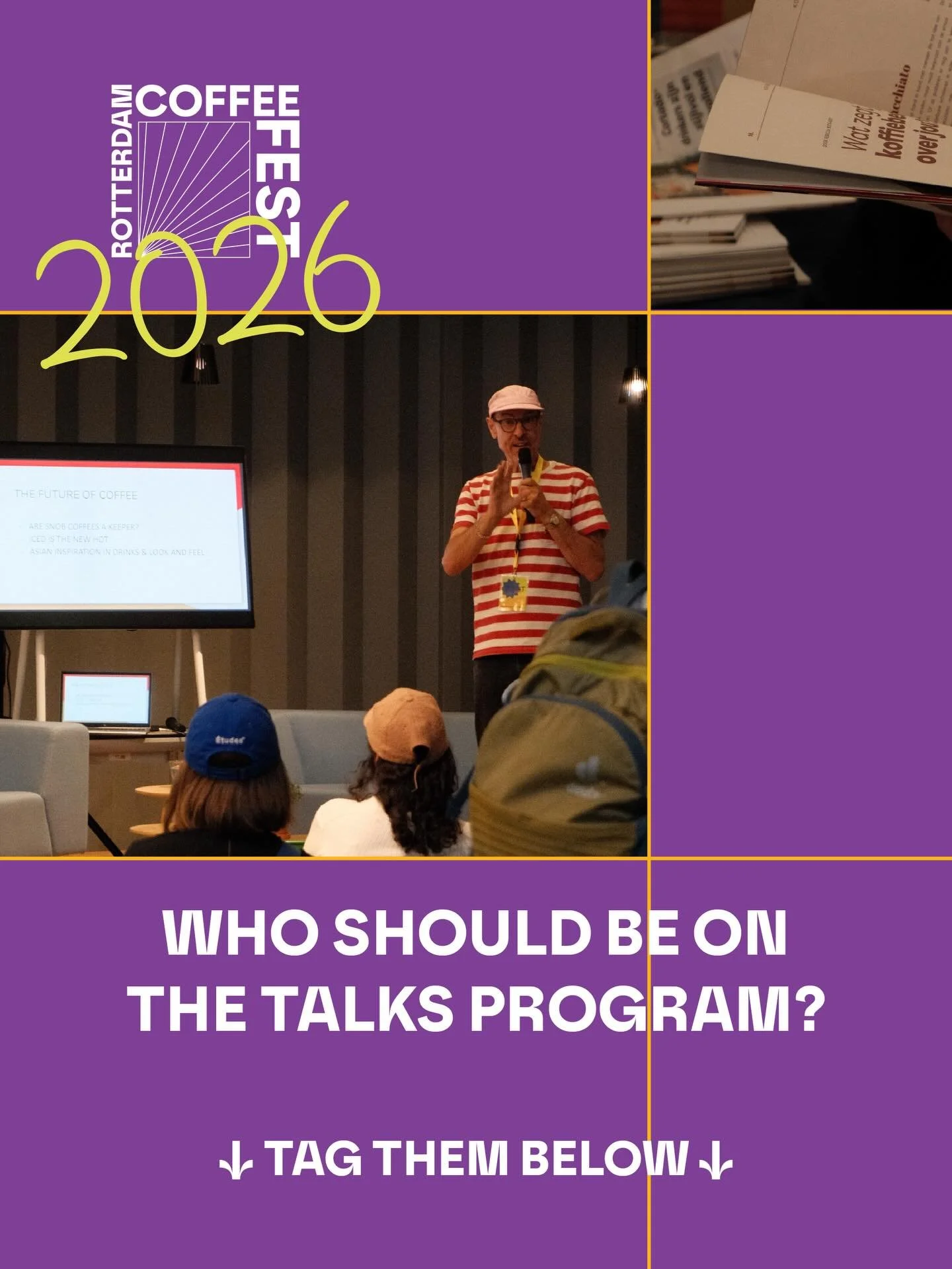 There are so many amazing coffee experts out there. Who do you want to see on our panels and podium? Tag them in the comments below ⬇️

More info about the next festival coming soon! Stay tuned