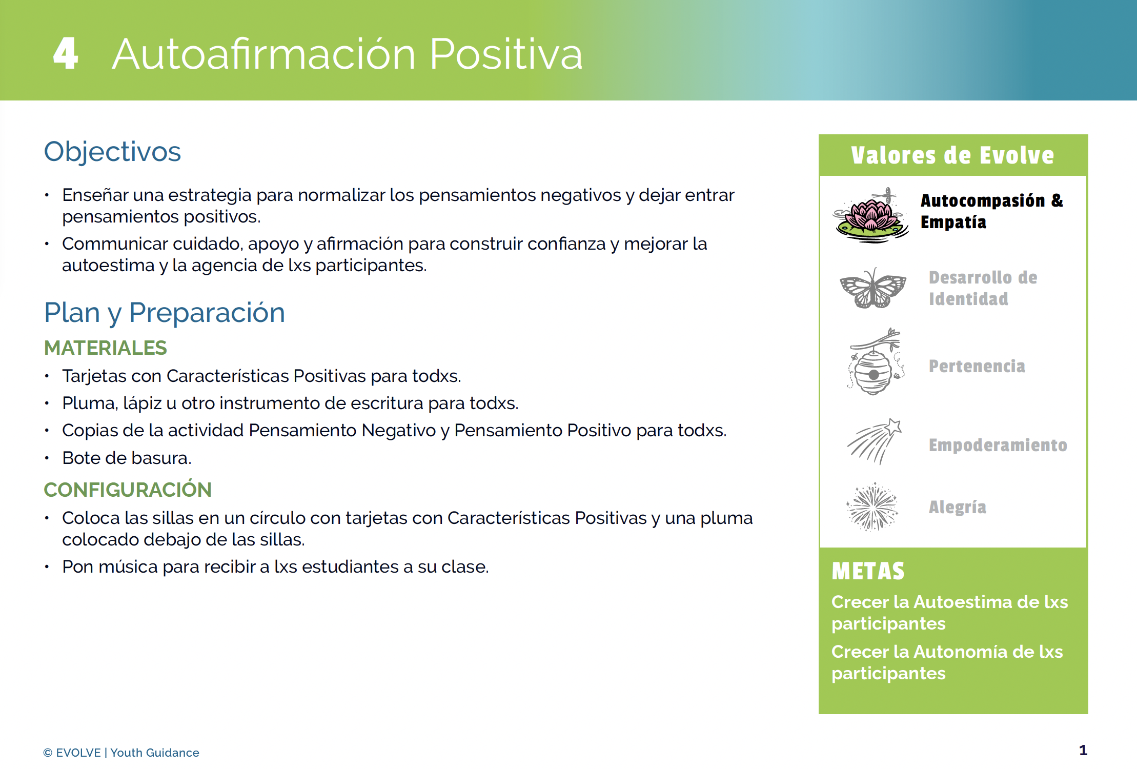 EVOLVE 2.0 - Curriculum Translations