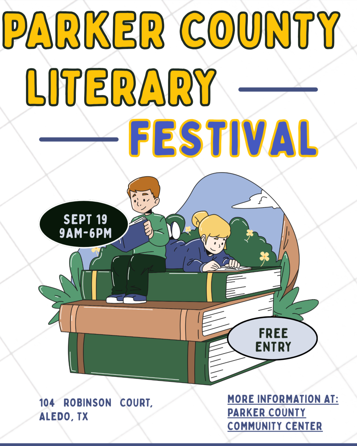 Parker County Literary Festival                              Multi-author Book Signing