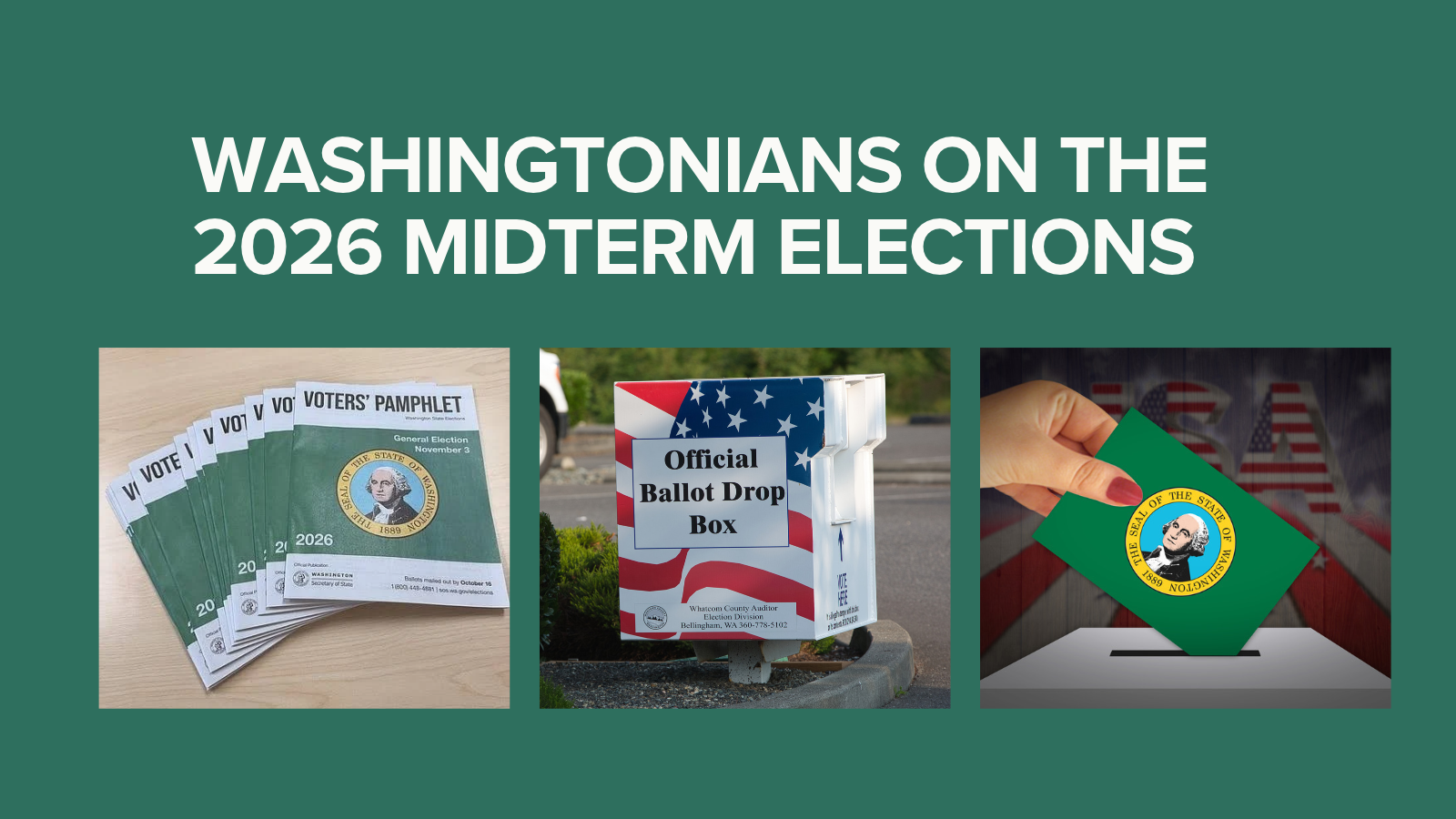 Washingtonians Worried About Mail Delivery Failures, False Information and Federal Disruption, but Confident in Local Election Officials