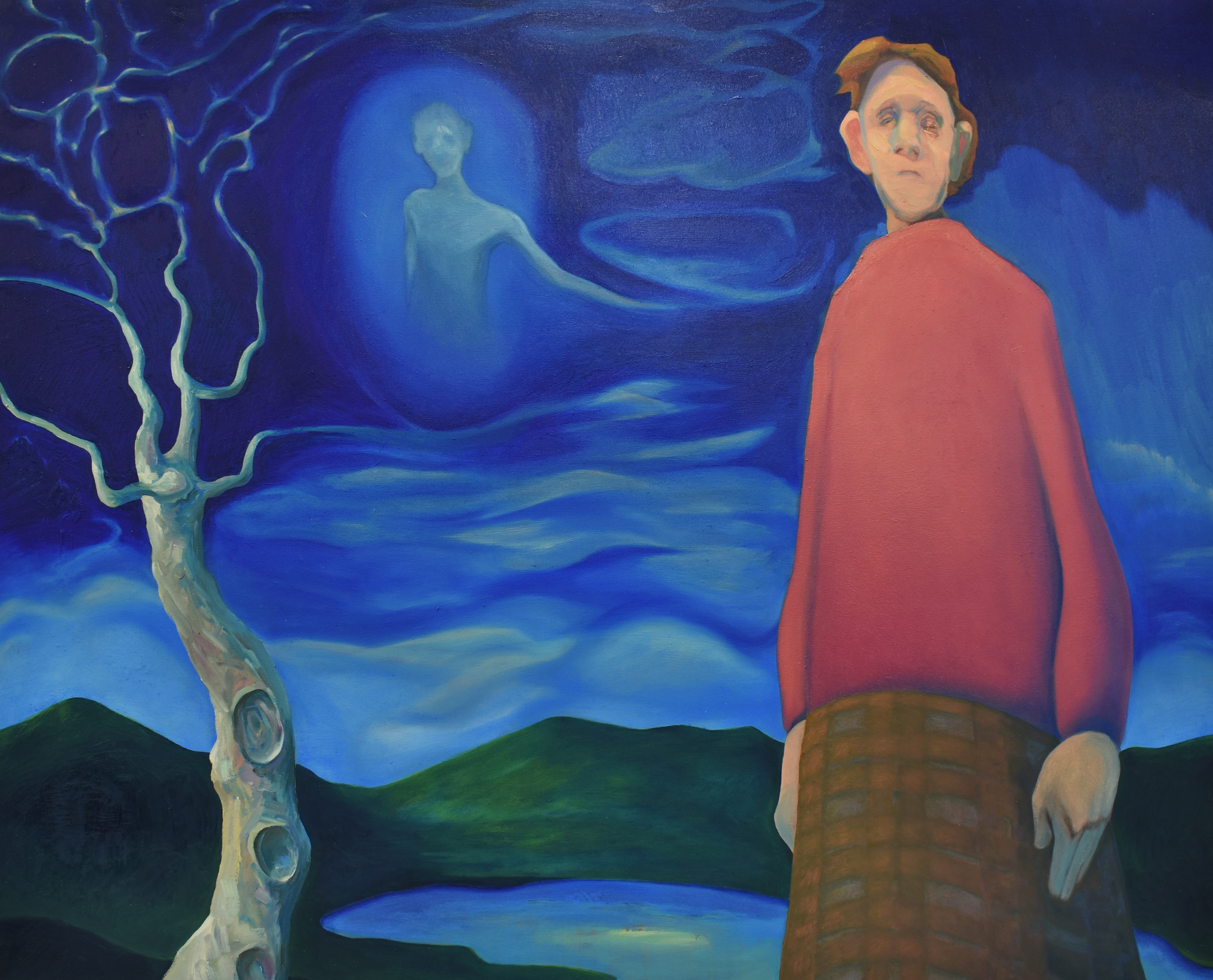 Aisling over Fife (2026), oil on canvas, 90 x 70 cm