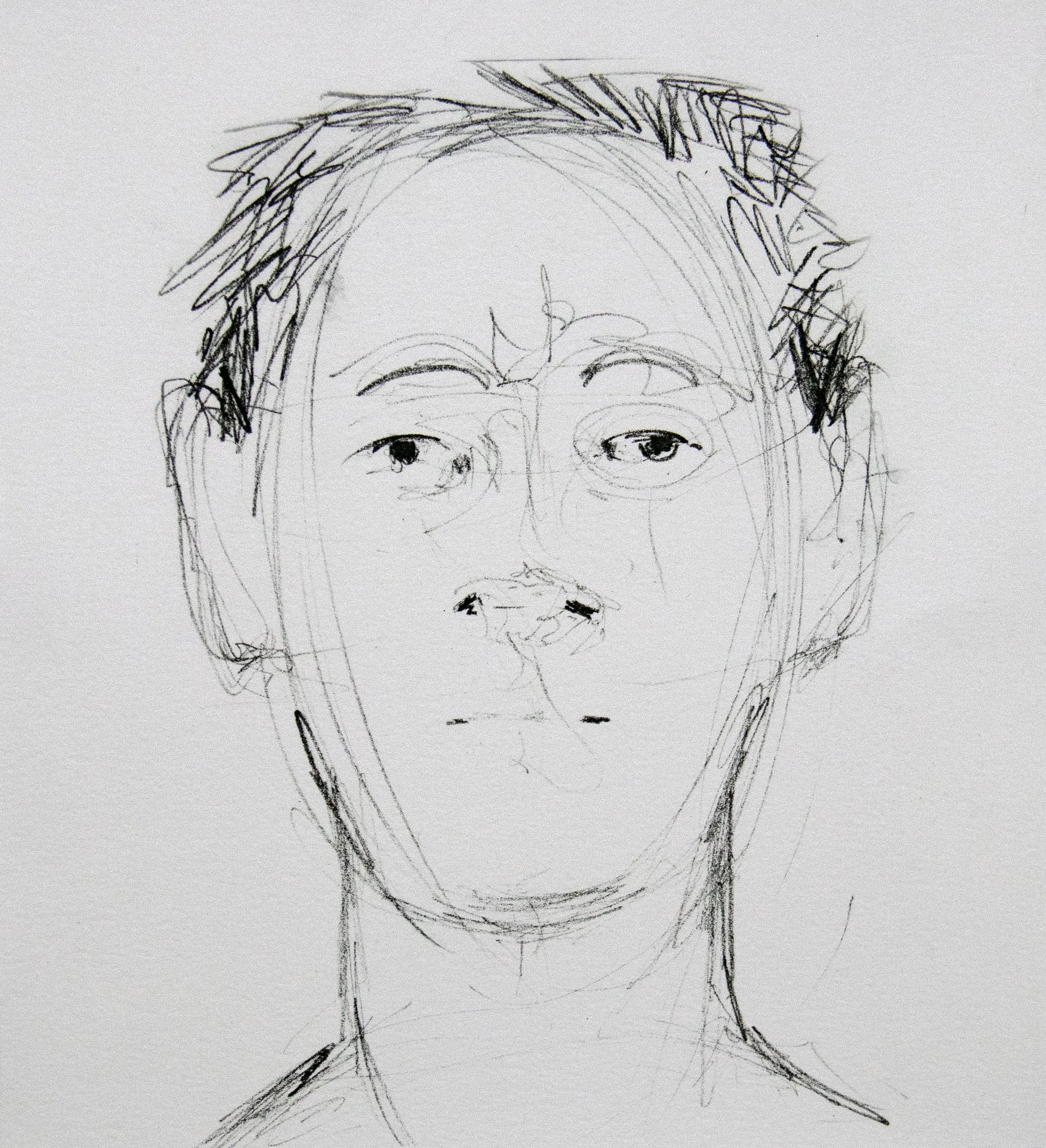 Ross (2024), acetone print transfer, 30 x 30cm