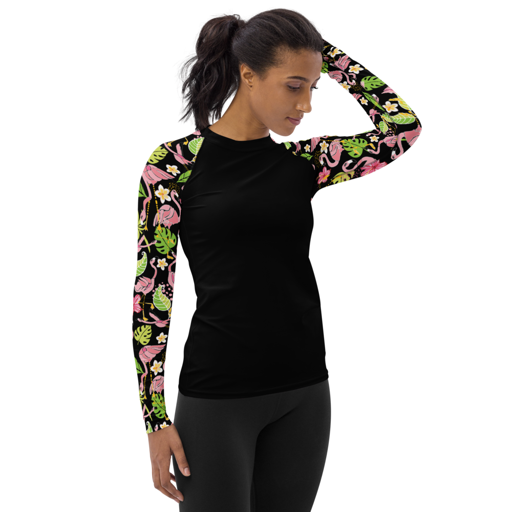 Flamingo shelly craig all-over-print-womens-rash-guard-white-right-615f292fb83ca.png