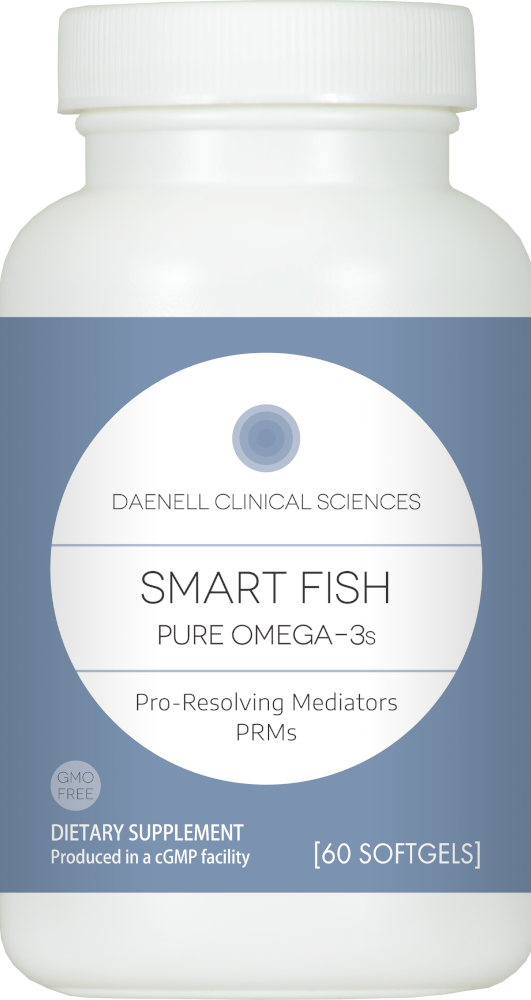Smart Fish Omega-3 Pro-Resolving Mediators Supplement Bottle