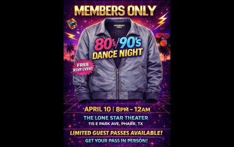 MEMBERS ONLY: 80's/90's DANCE NIGHT